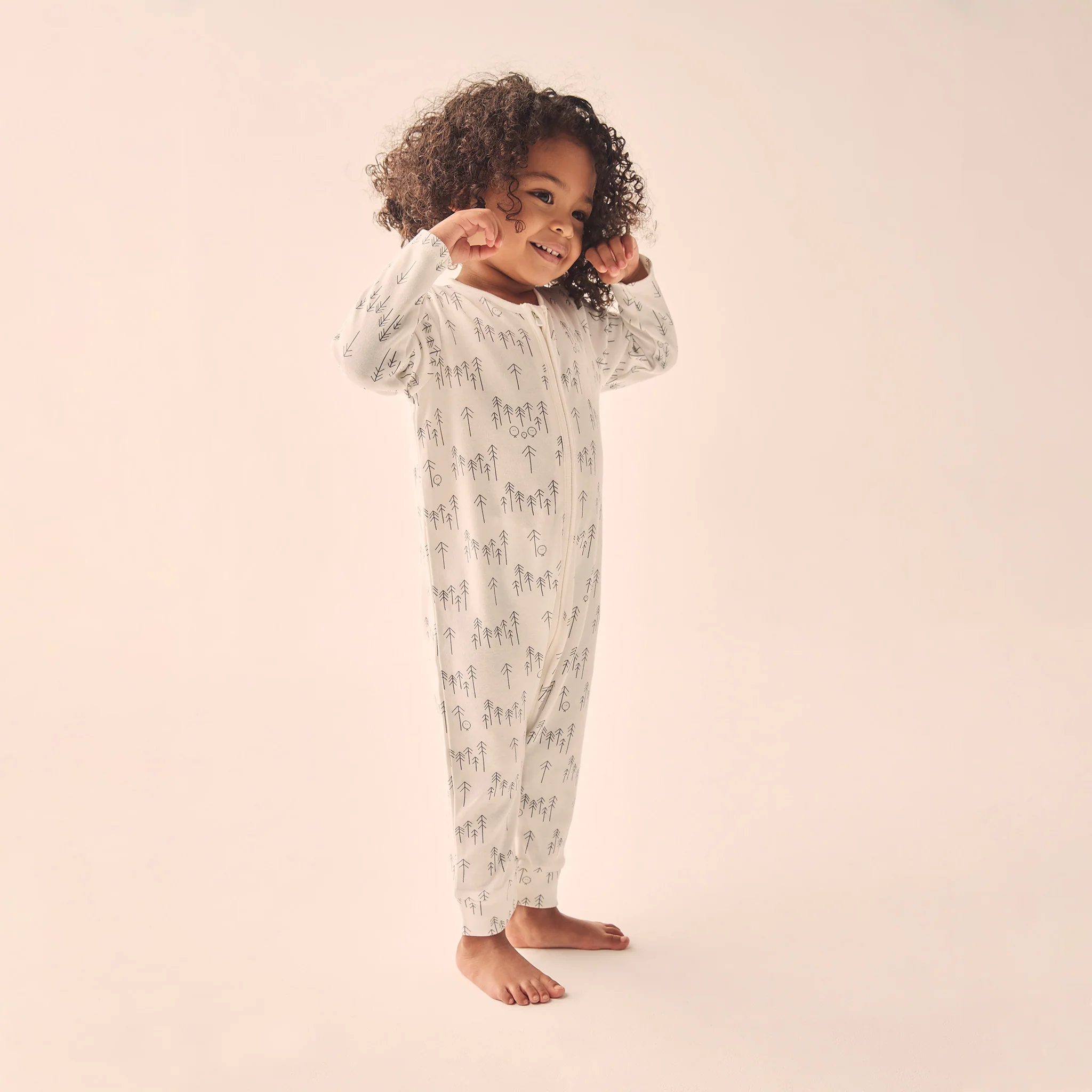 Forest Zip-Up Sleepsuit 2 Pack - Image 3