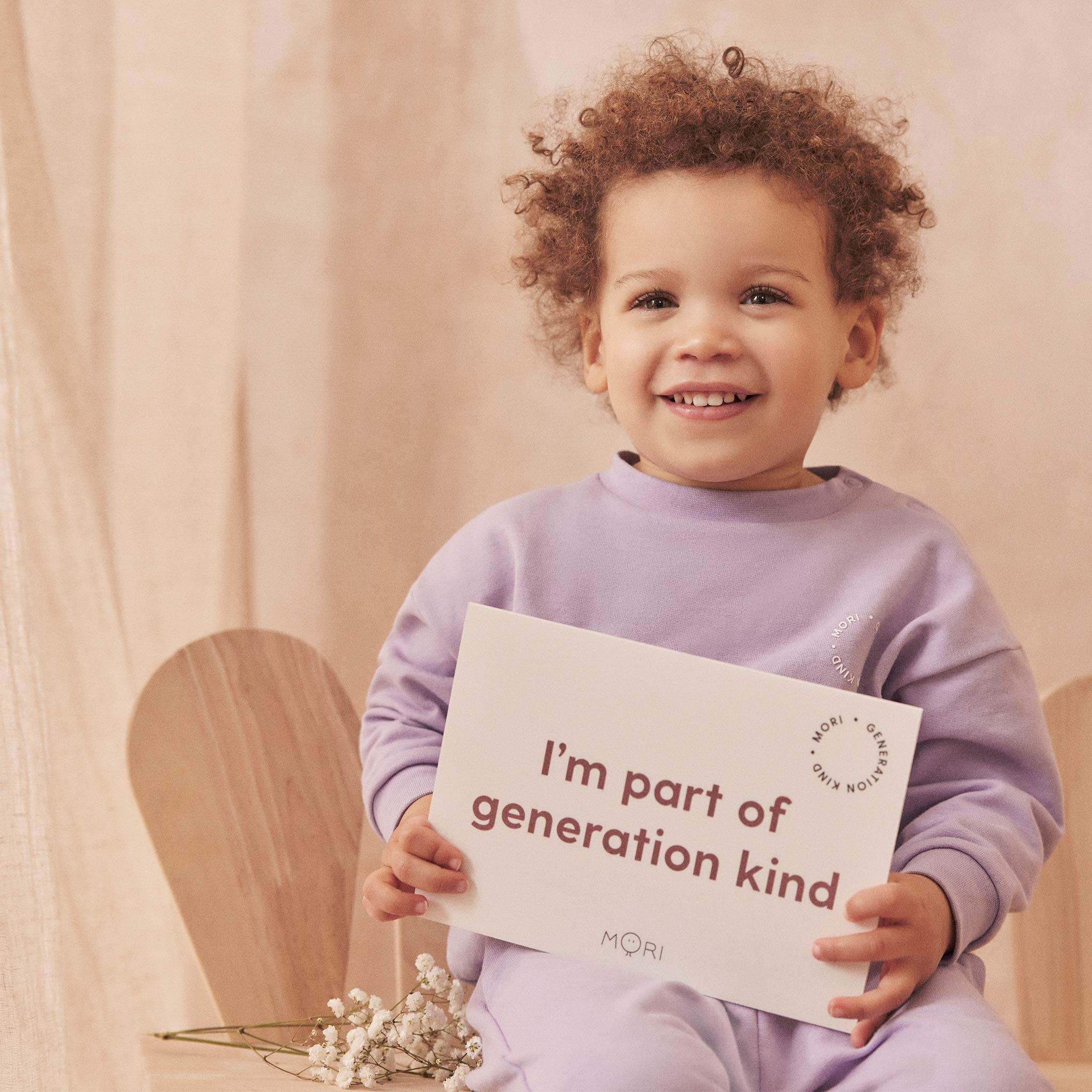 Generation Kind Oversized Sweatshirt - Lilac - Image 5