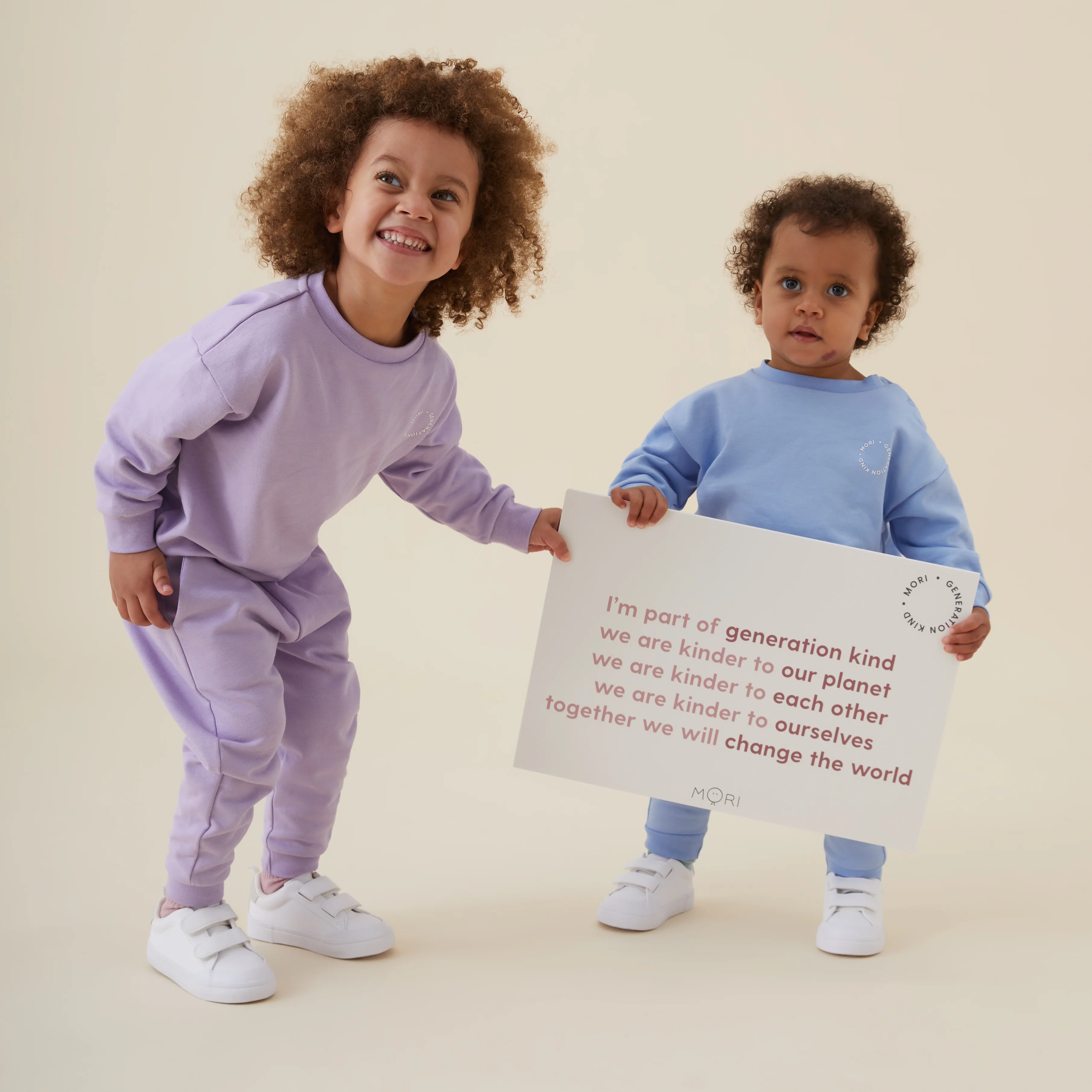 Generation Kind Oversized Sweatshirt - Lilac - Image 6