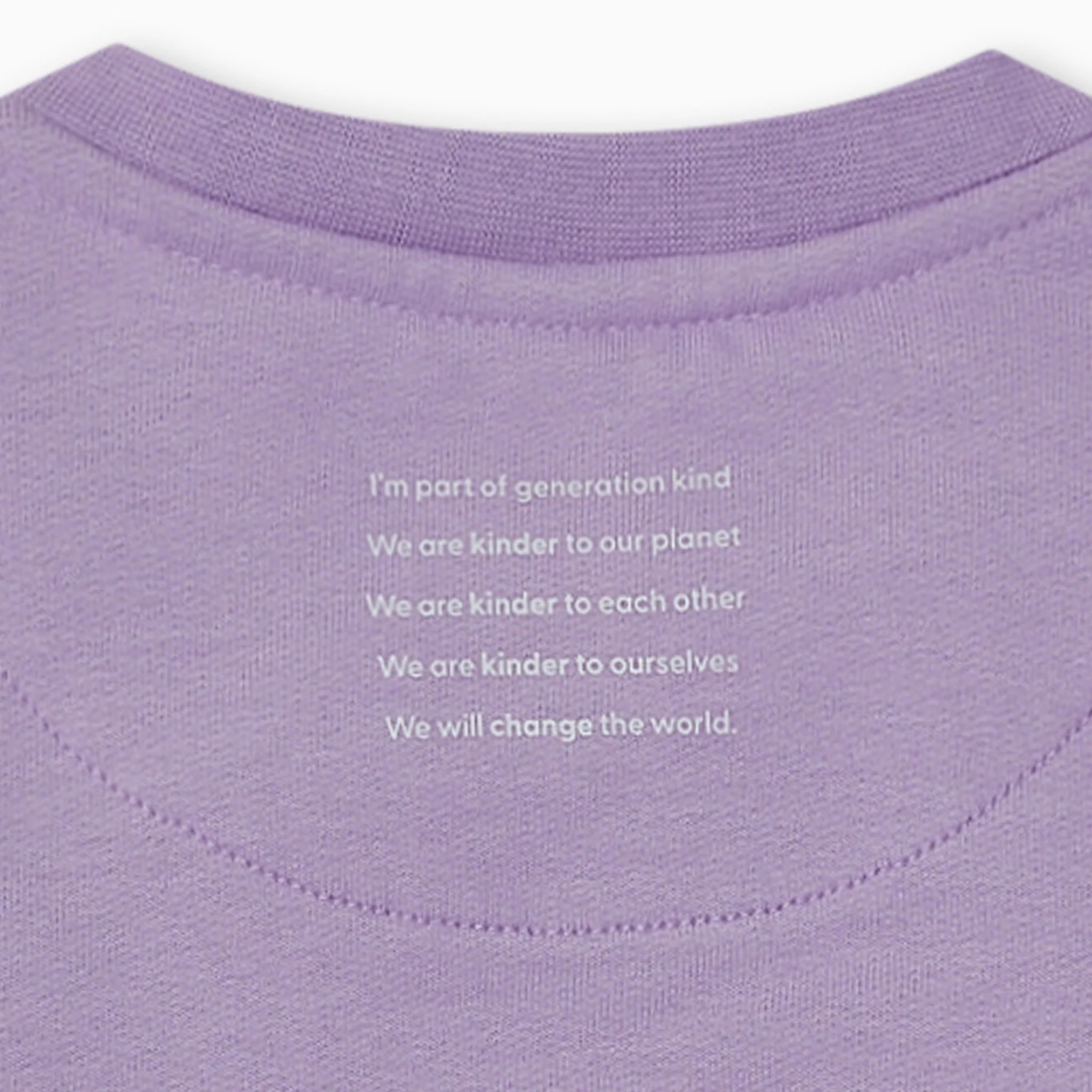 Generation Kind Oversized Sweatshirt - Lilac - Image 7
