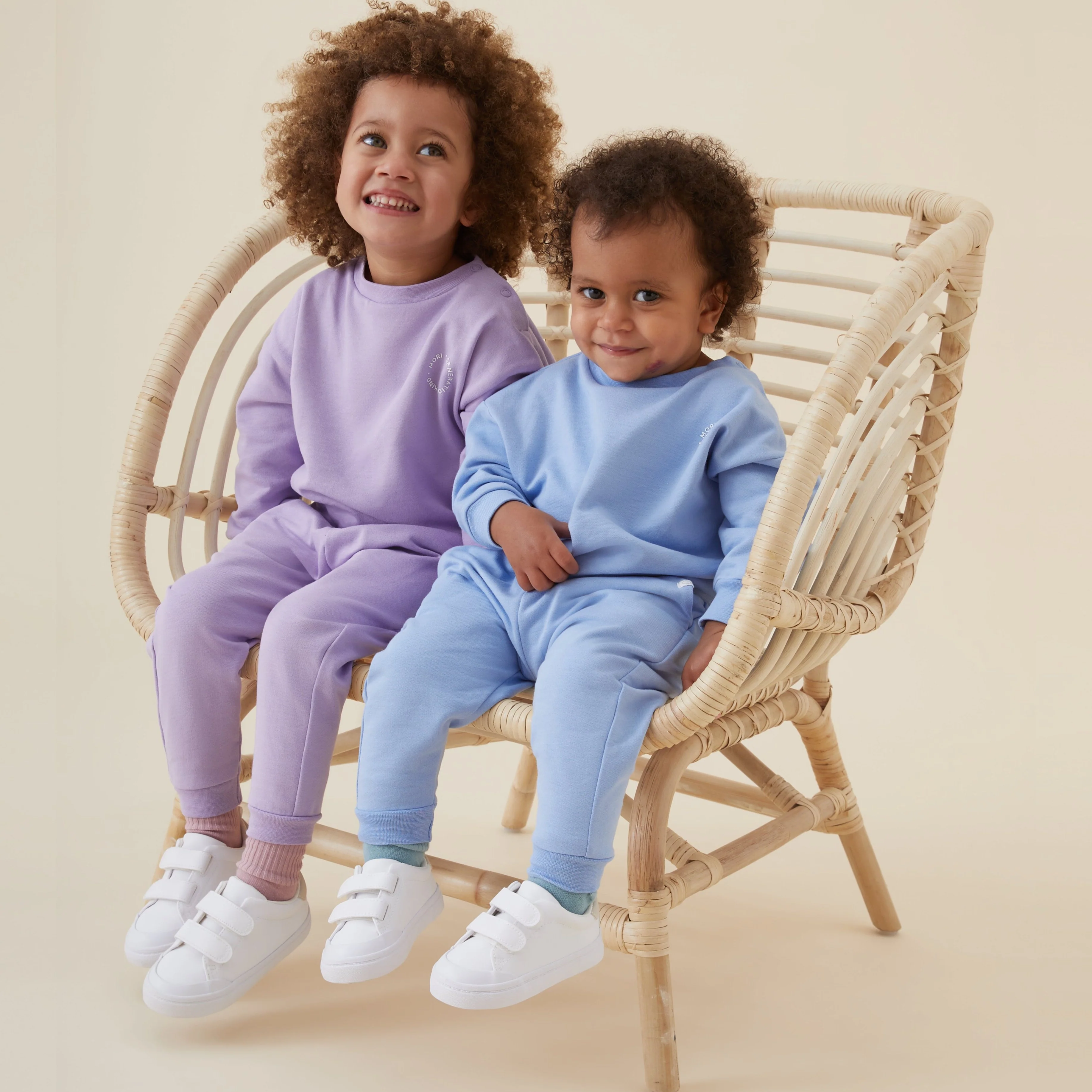 Generation Kind Oversized Sweatshirt & Joggers Outfit - Blue - Image 2