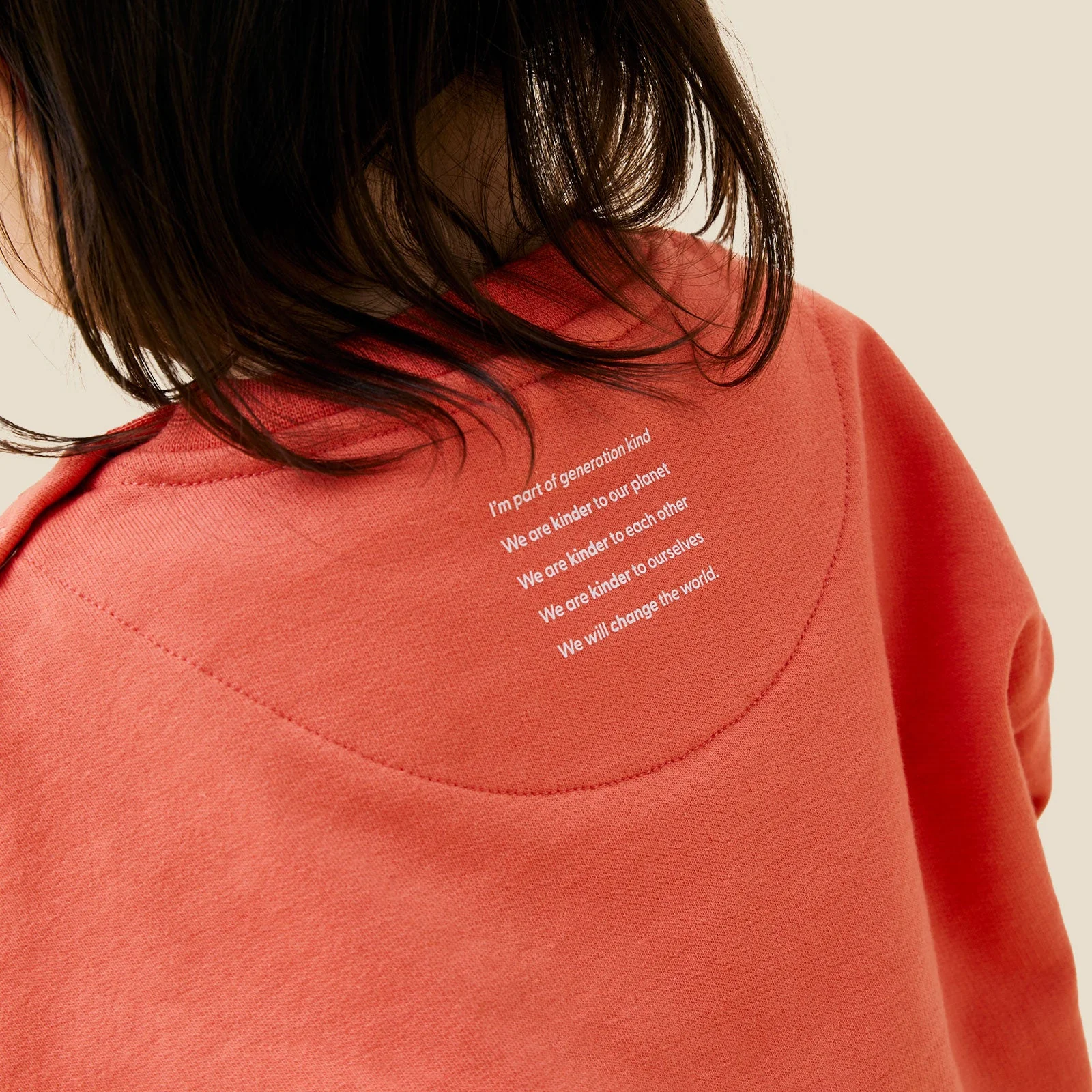 Generation Kind Oversized Sweatshirt - Khaki - Image 6