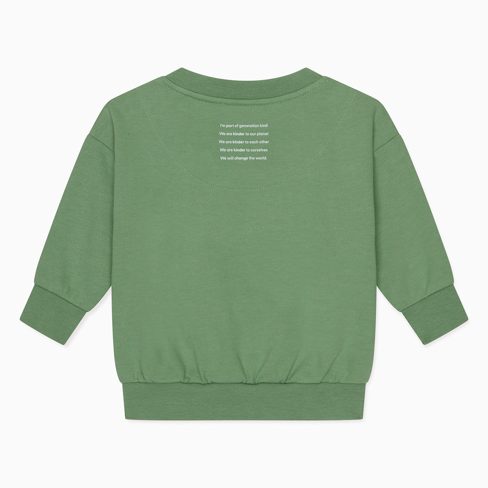 Generation Kind Oversized Sweatshirt - Moss - Image 7
