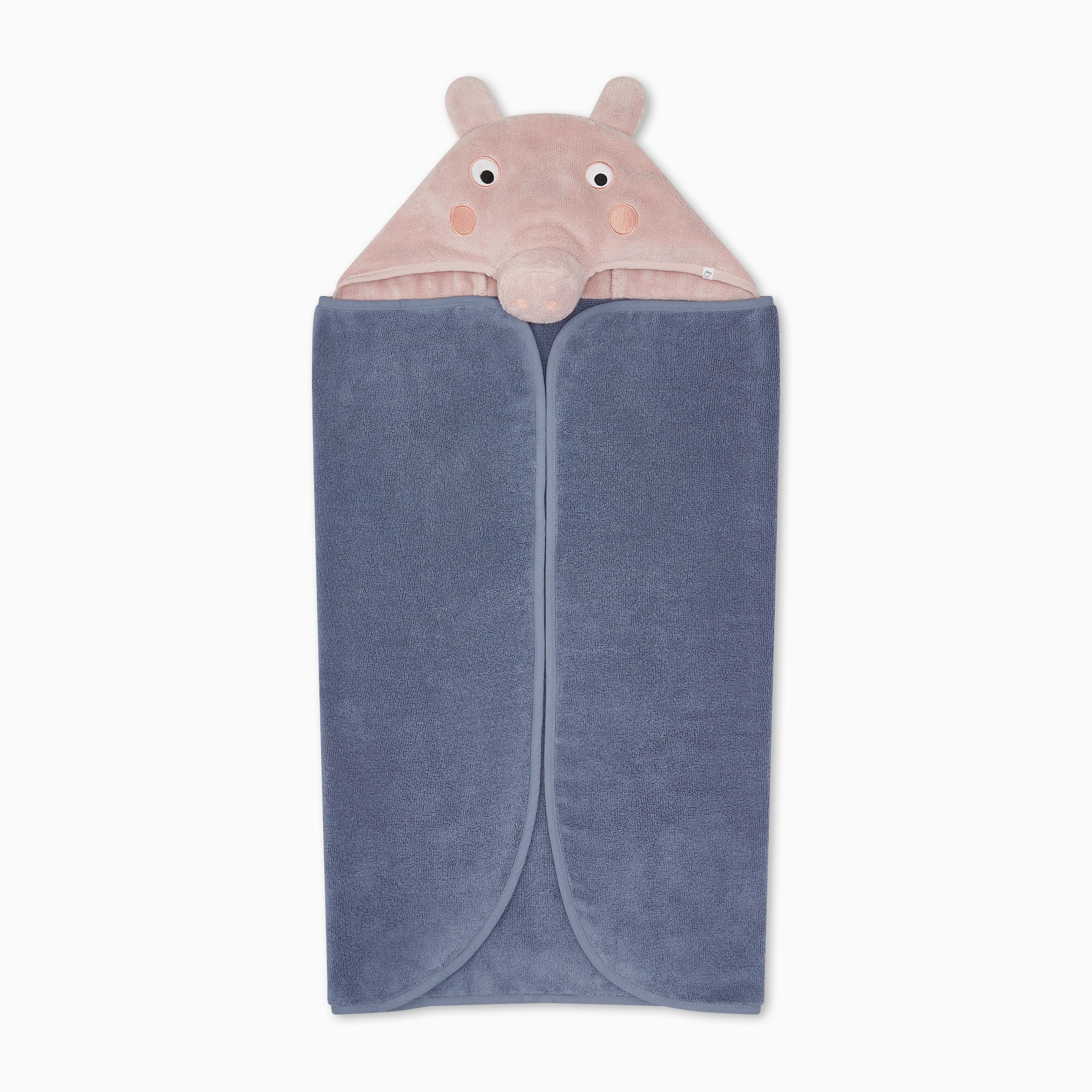 Peppa Pig Blue Baby & Kids Hooded Bath Towel - Image 2