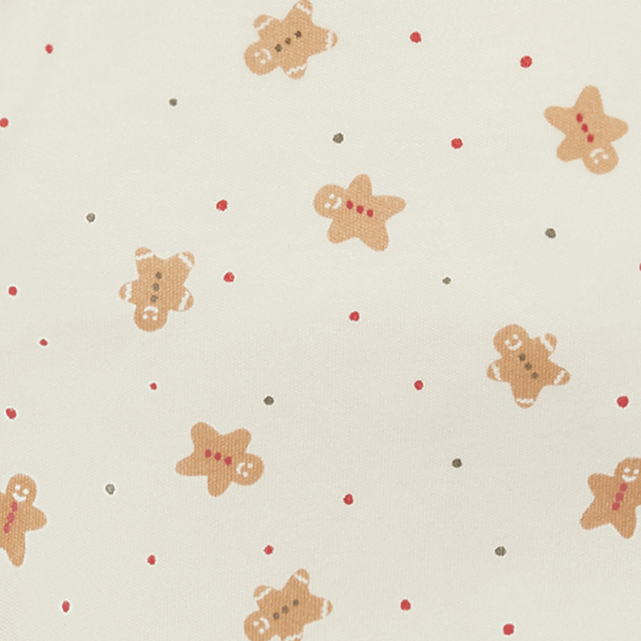 Gingerbread Print Long Sleeve Bodysuit - Image 2
