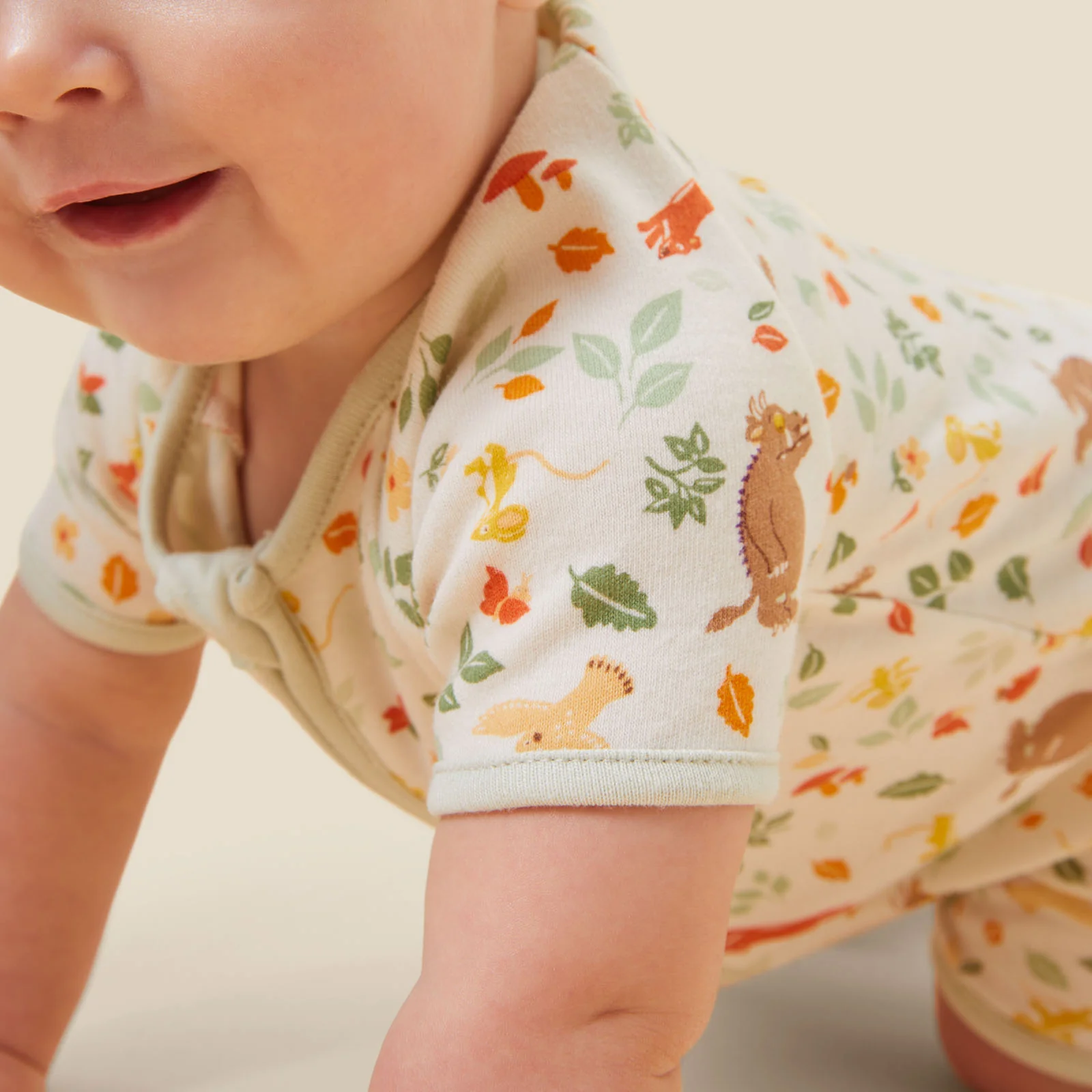 Gruffalo Woodland Zip Summer Sleepsuit - Image 4