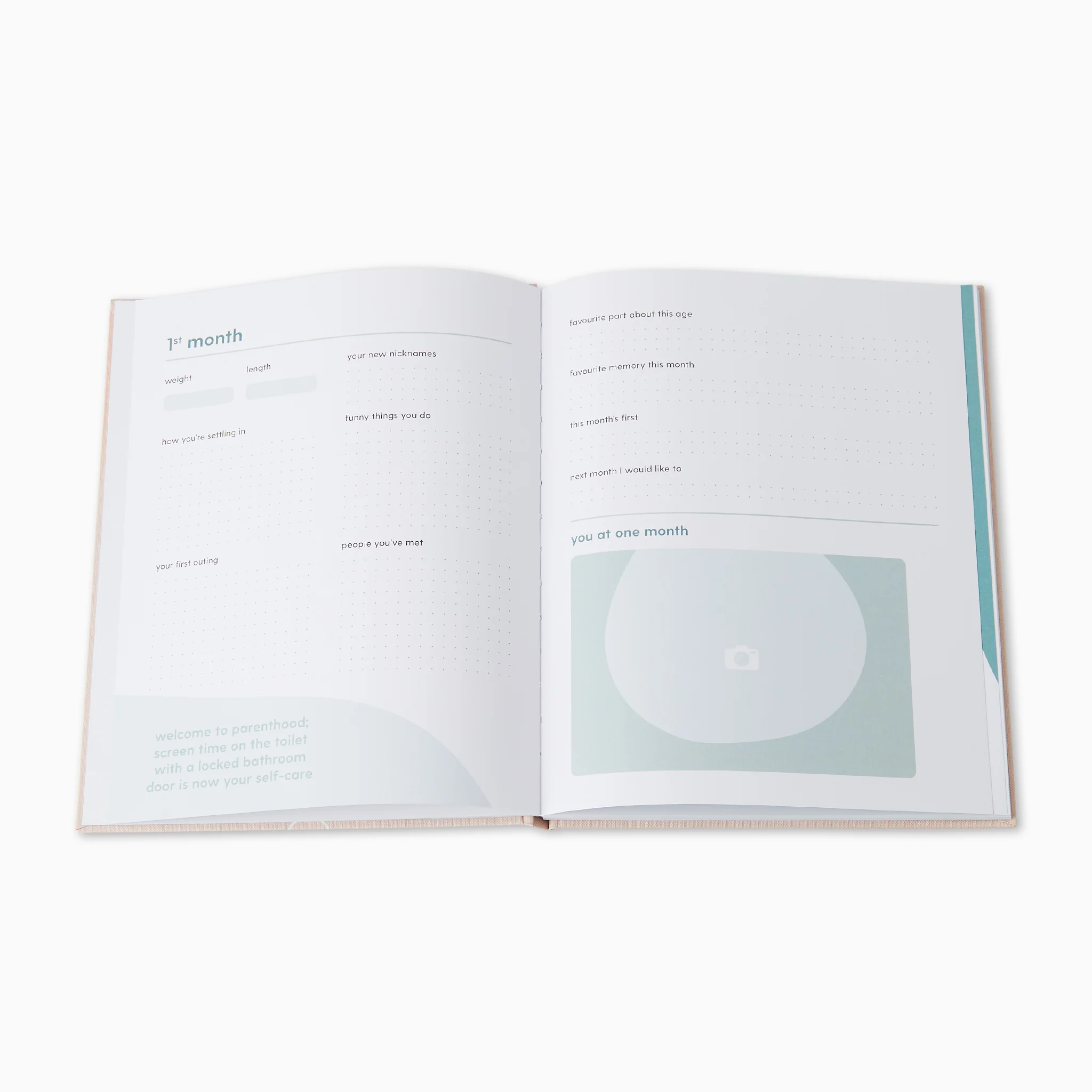 Hello Baby Book - Mint - Image 4