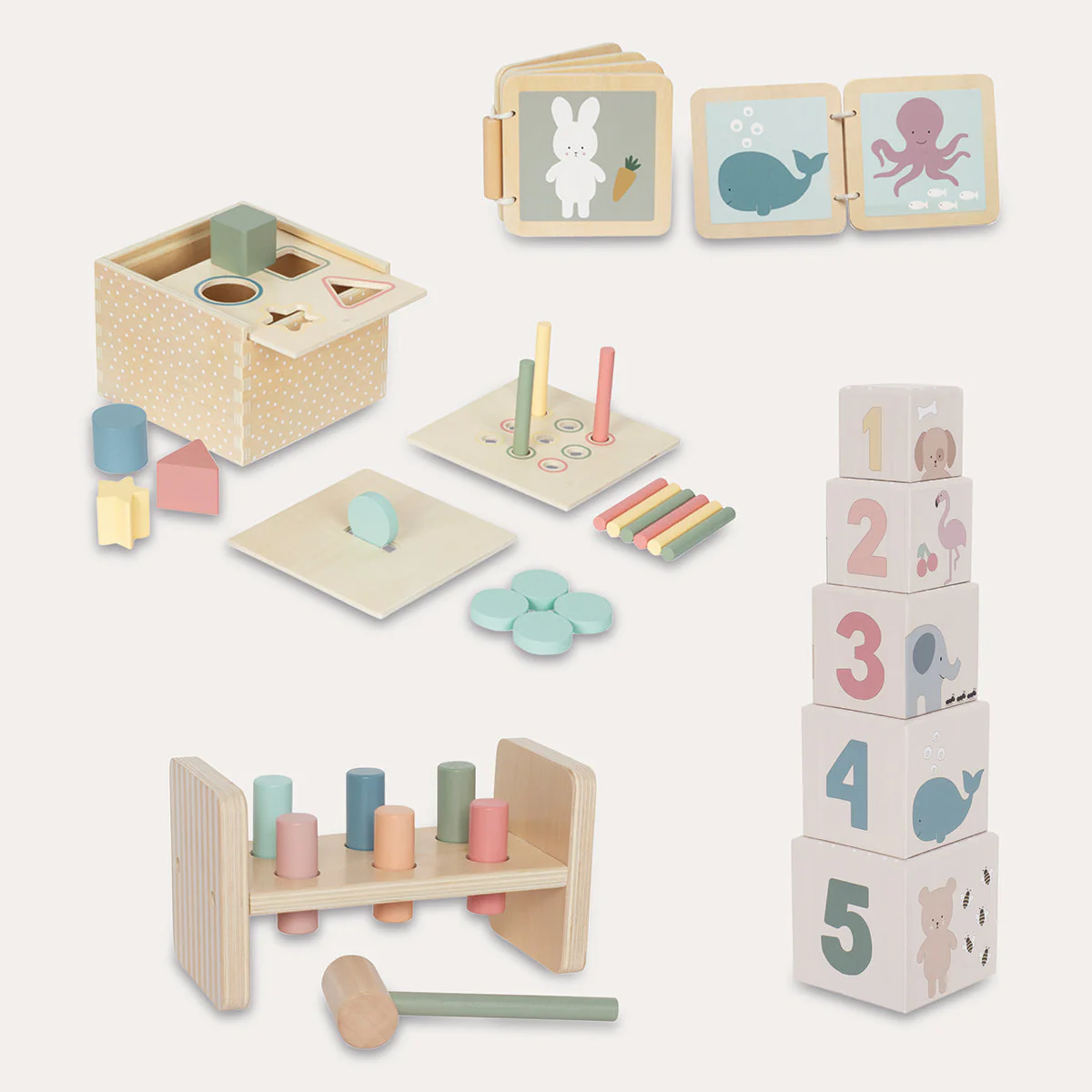 Jabadabado Play and Learn Box - 12-18m - Image 2