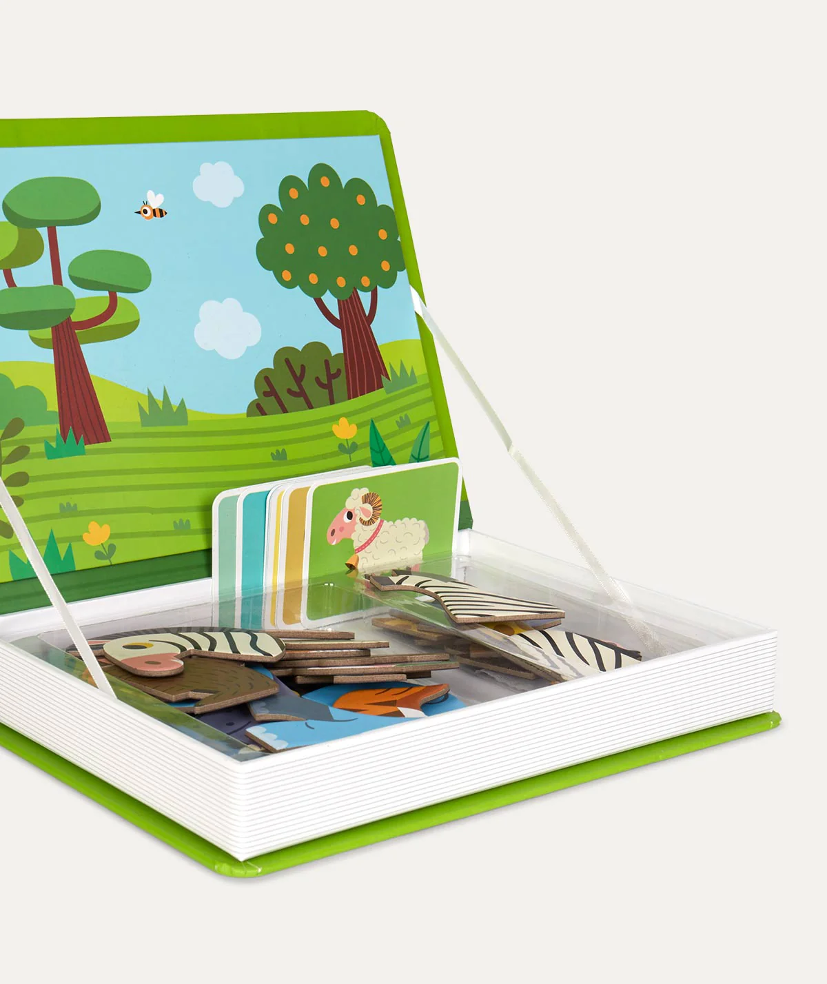 Janod Magnetibook Educational Toy - Animals - Image 3
