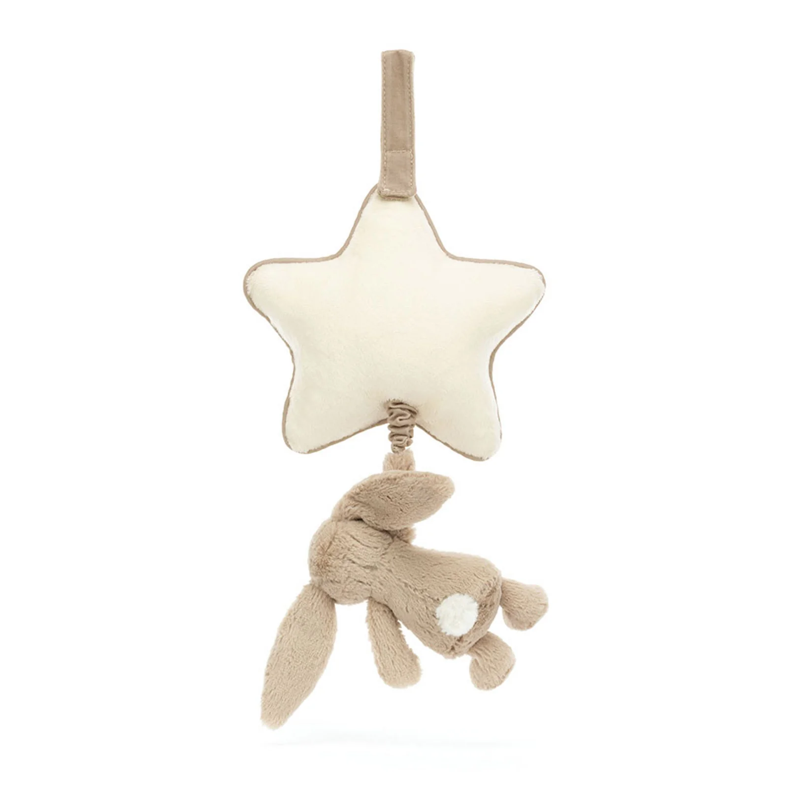 Jellycat Bashful Beige Bunny Musical Pull - Image 2