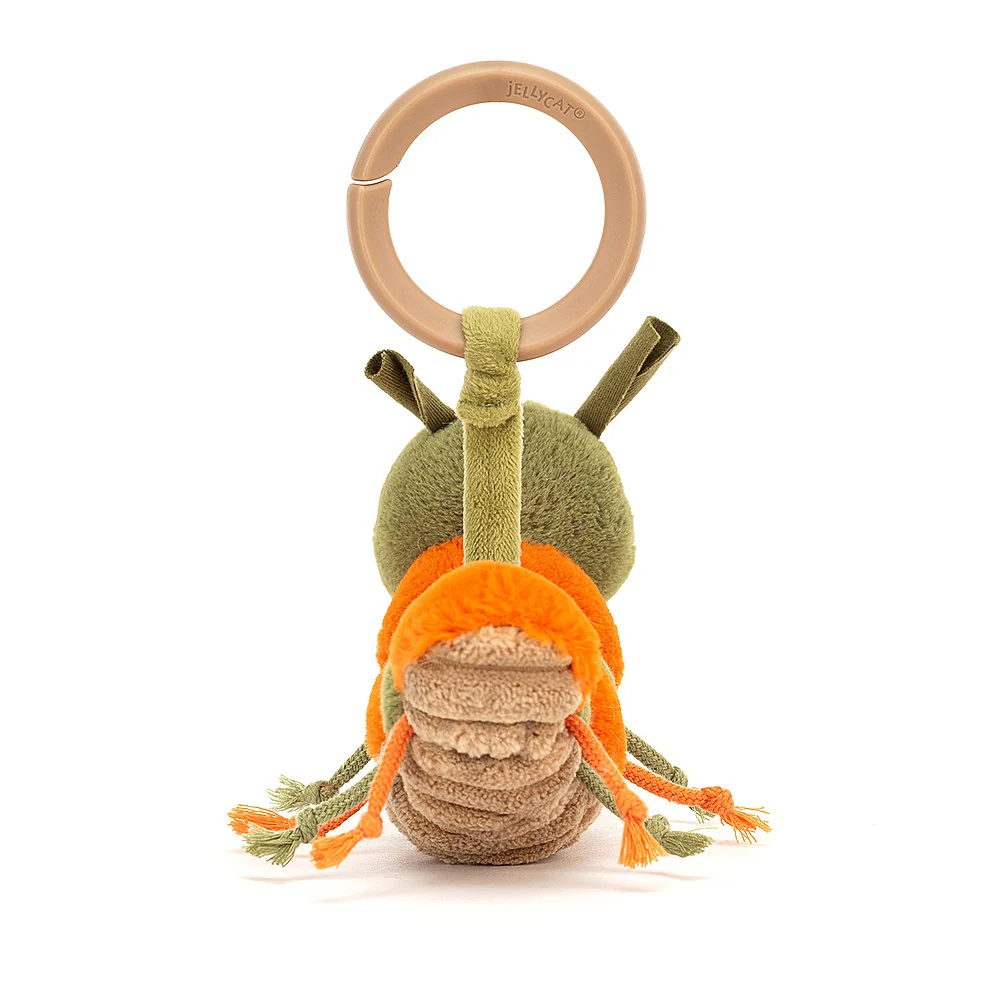 Jellycat Little Christopher Caterpillar Rattle - Image 3