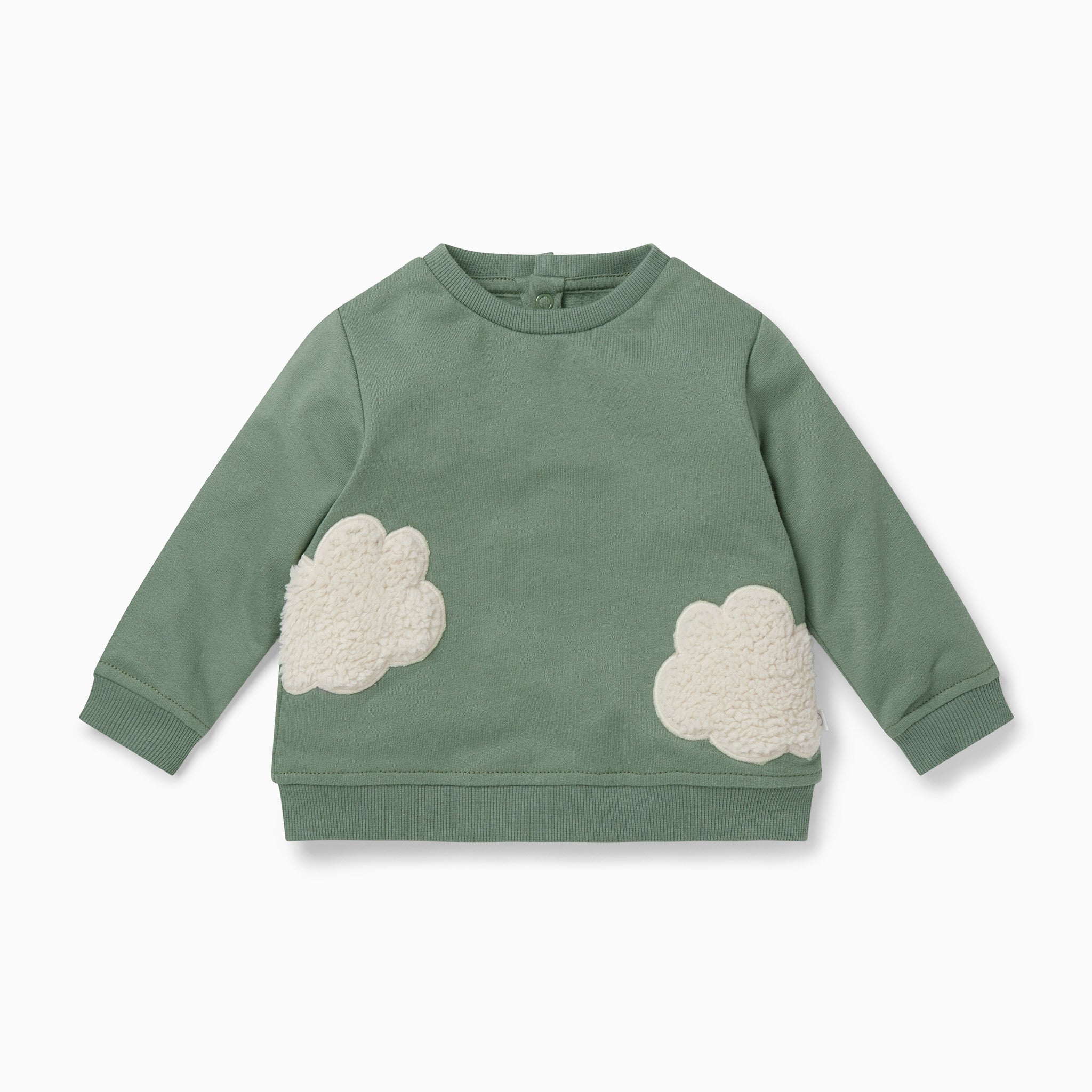 Khaki Cloud Sweatshirt & Joggers Outfit - Image 2
