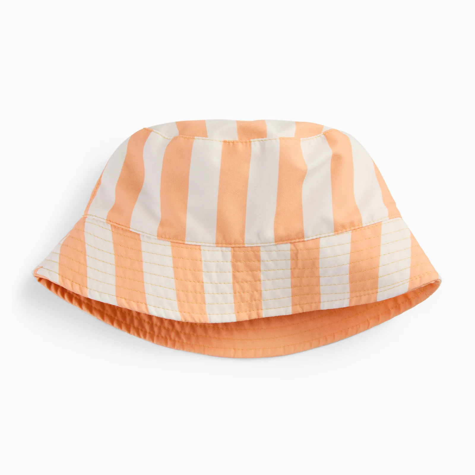 KIDLY by MORI Bucket Hat - Orange Stripe - Image 2
