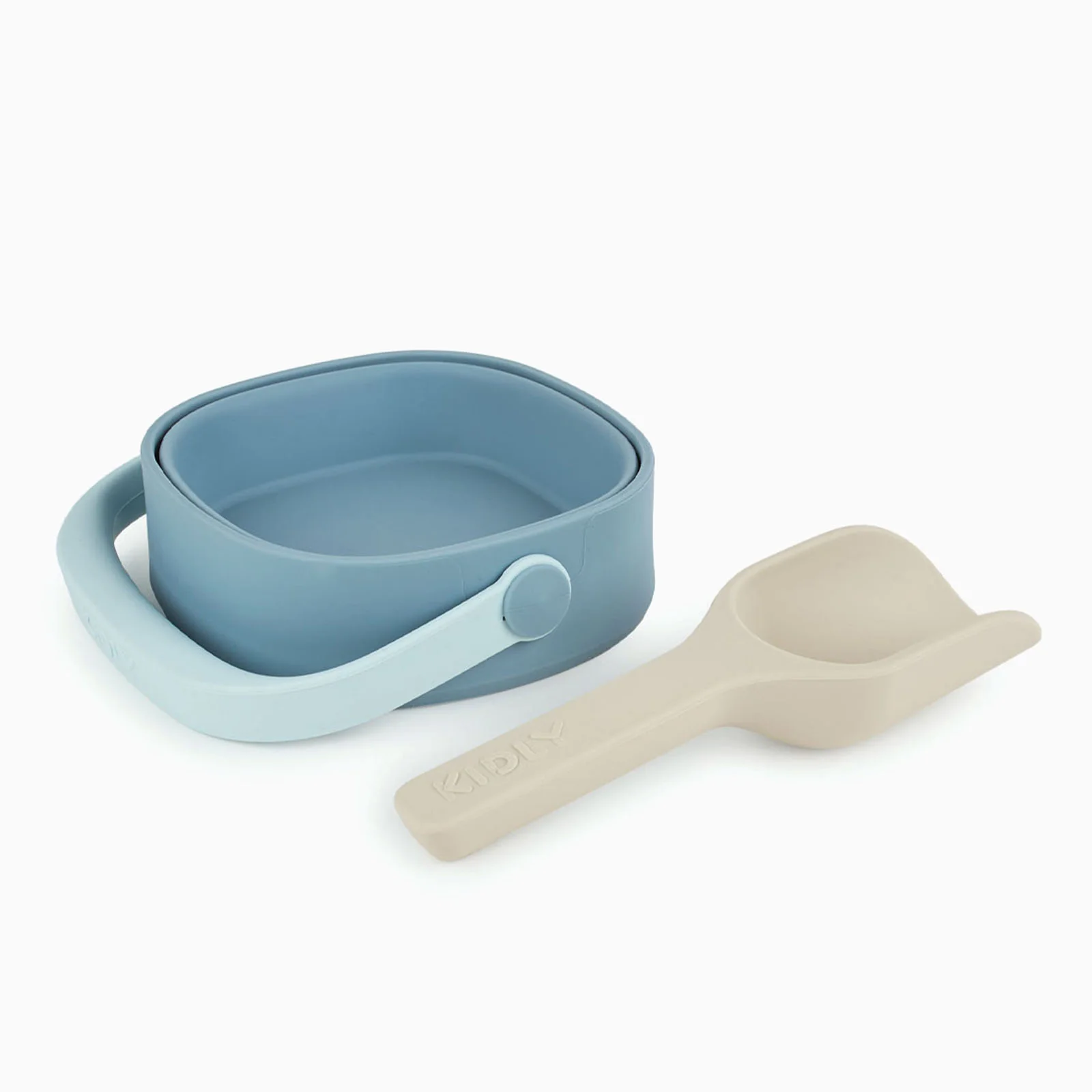 KIDLY by MORI Bucket, Spade & Sand Mold Set - Blue - Image 4