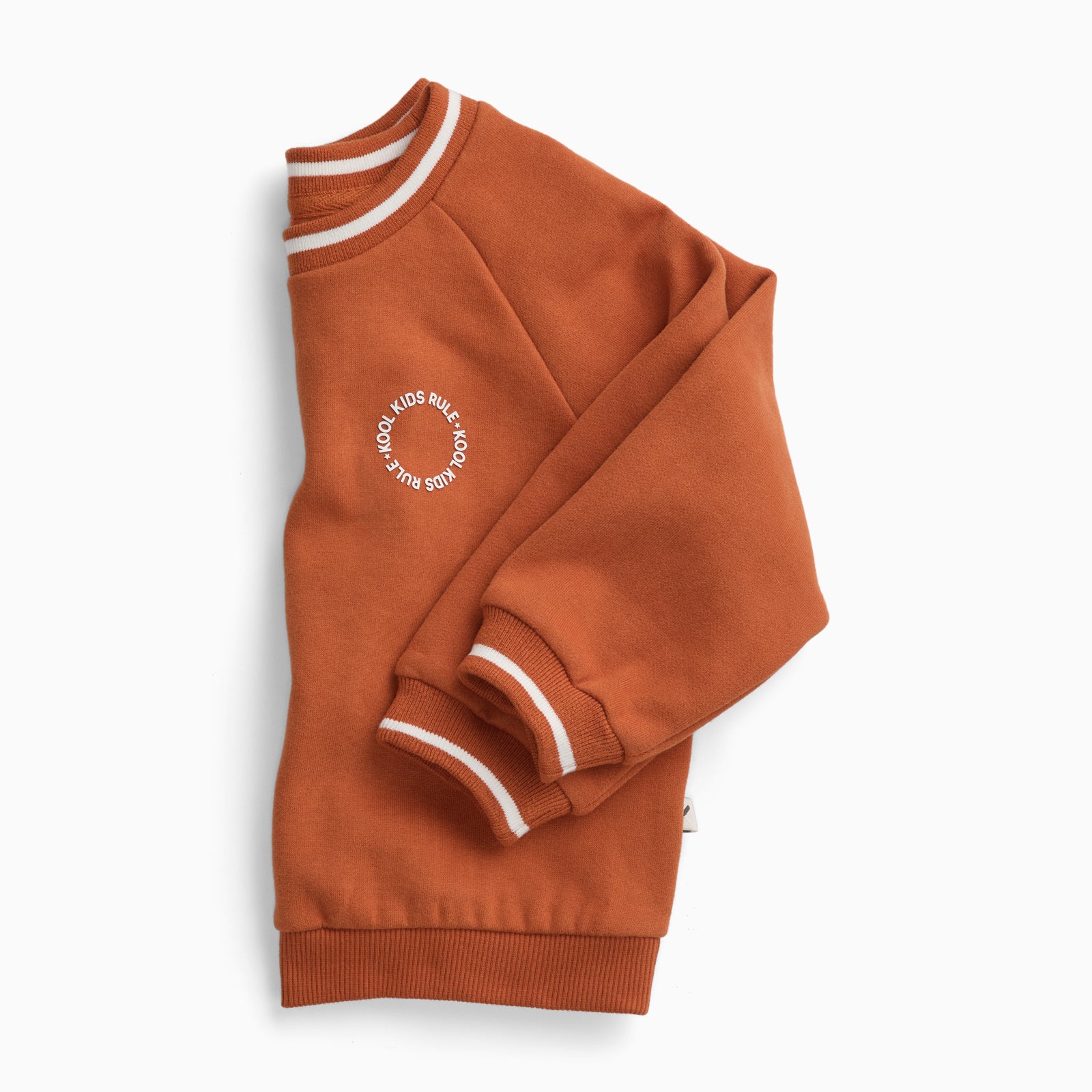 KIDLY by MORI Oversized Sweatshirt - Rust - Image 3