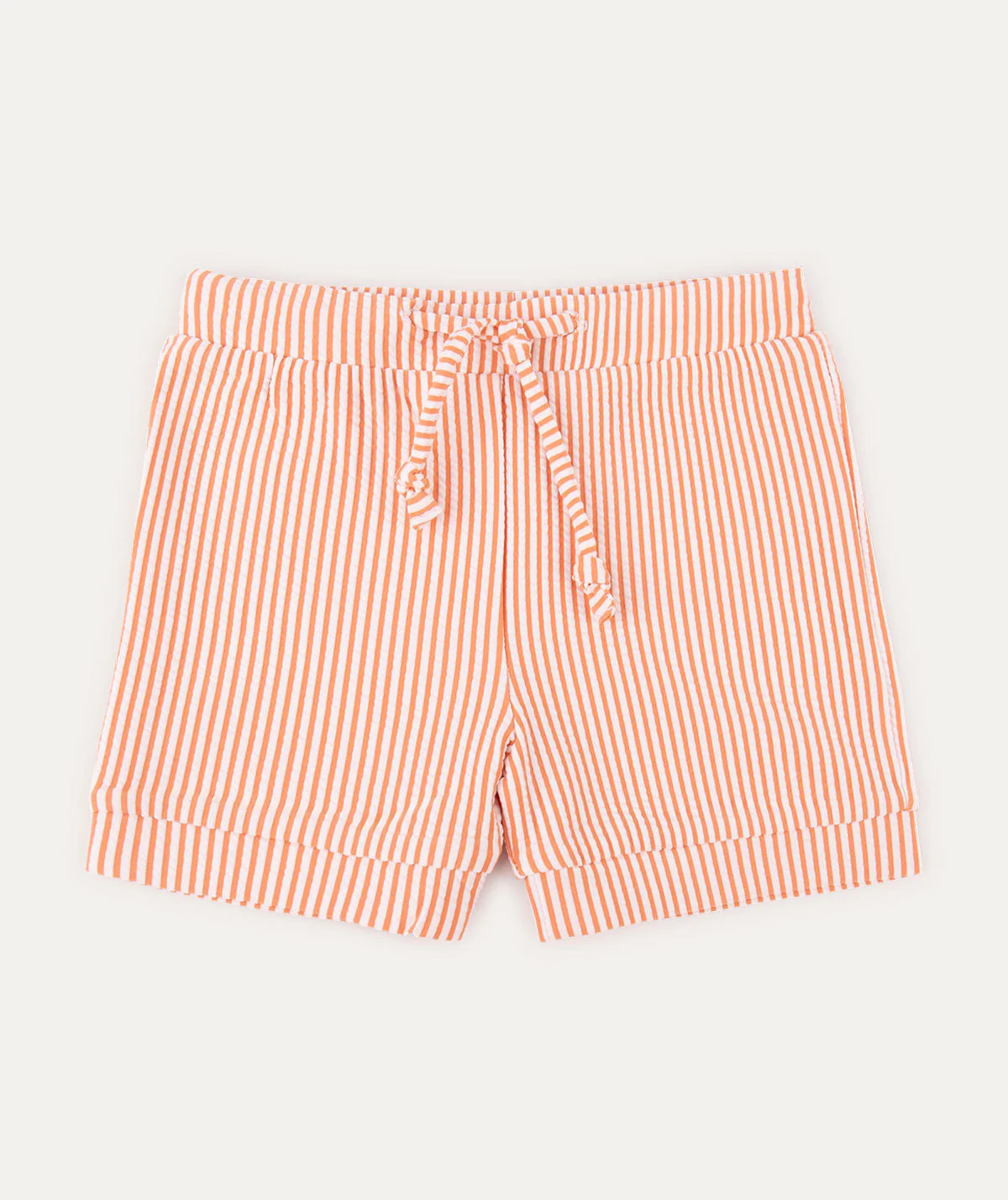 KIDLY by MORI Seersucker Swim Trunks - Image 2