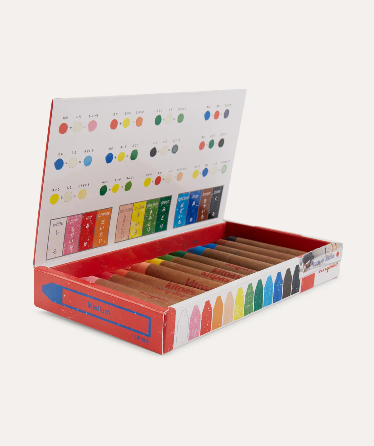 Kitpas Crayon Large 12 Colours - Image 3