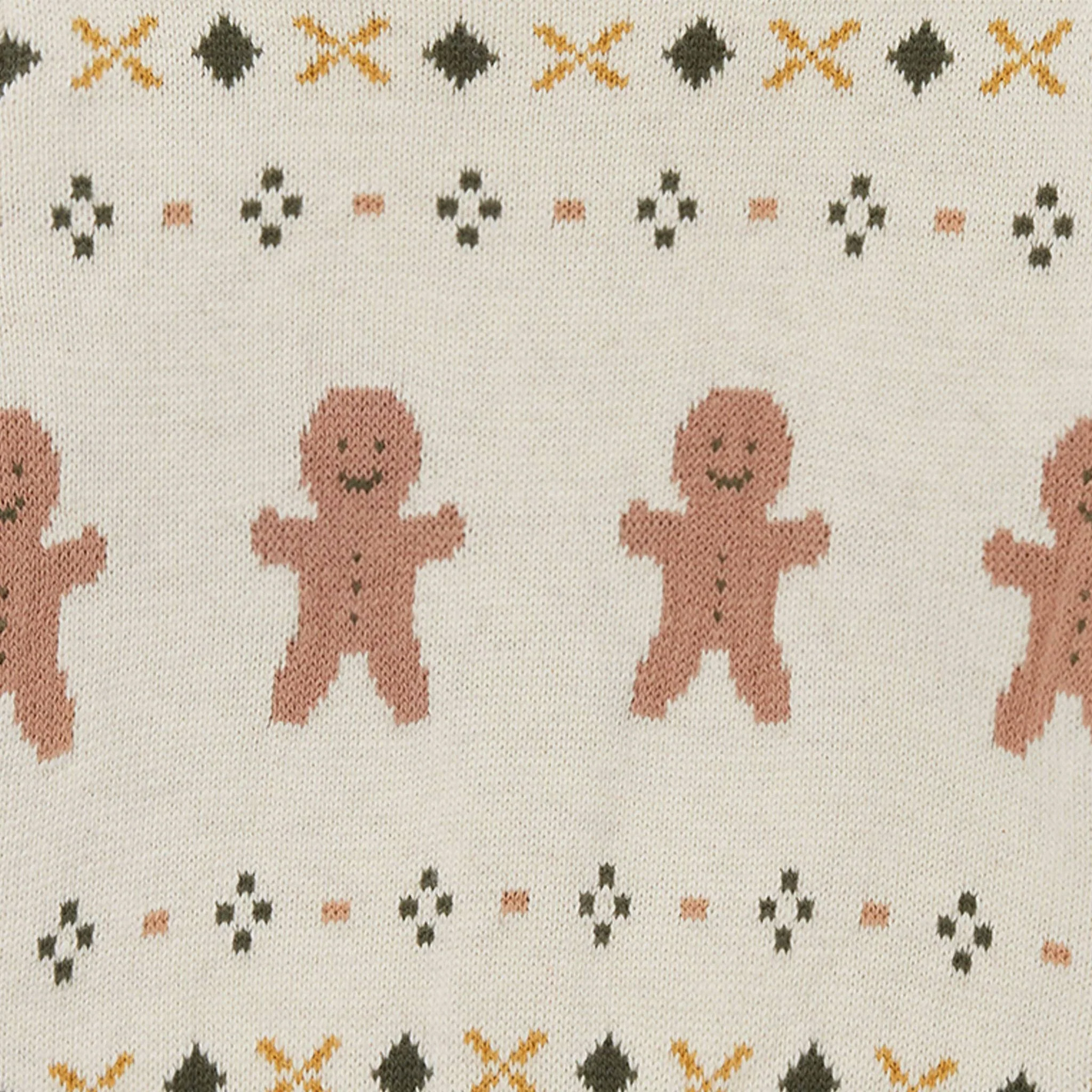 Knitted Gingerbread Jumper & Joggers Outfit - Image 4