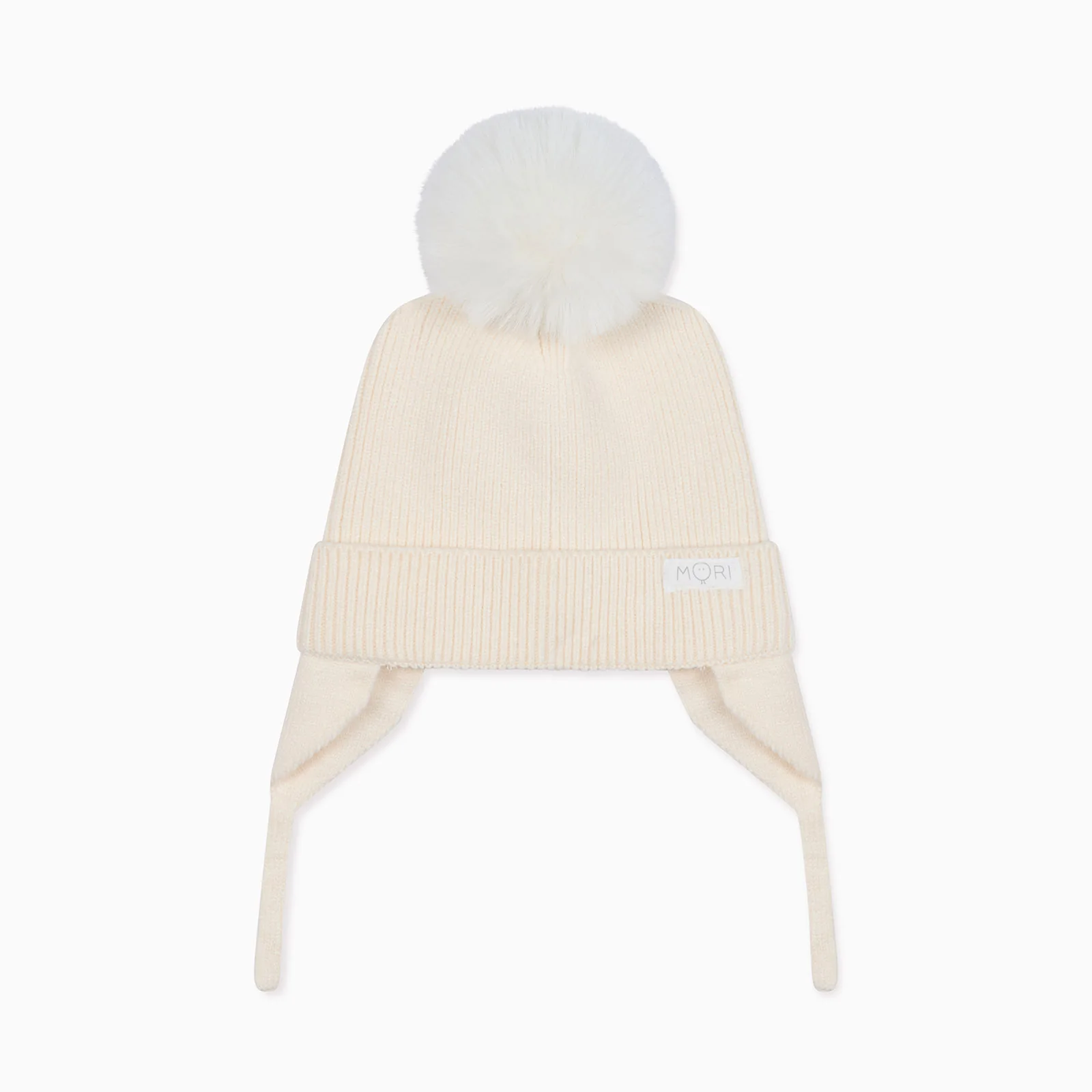 Knitted Pompom Beanie - Image 2