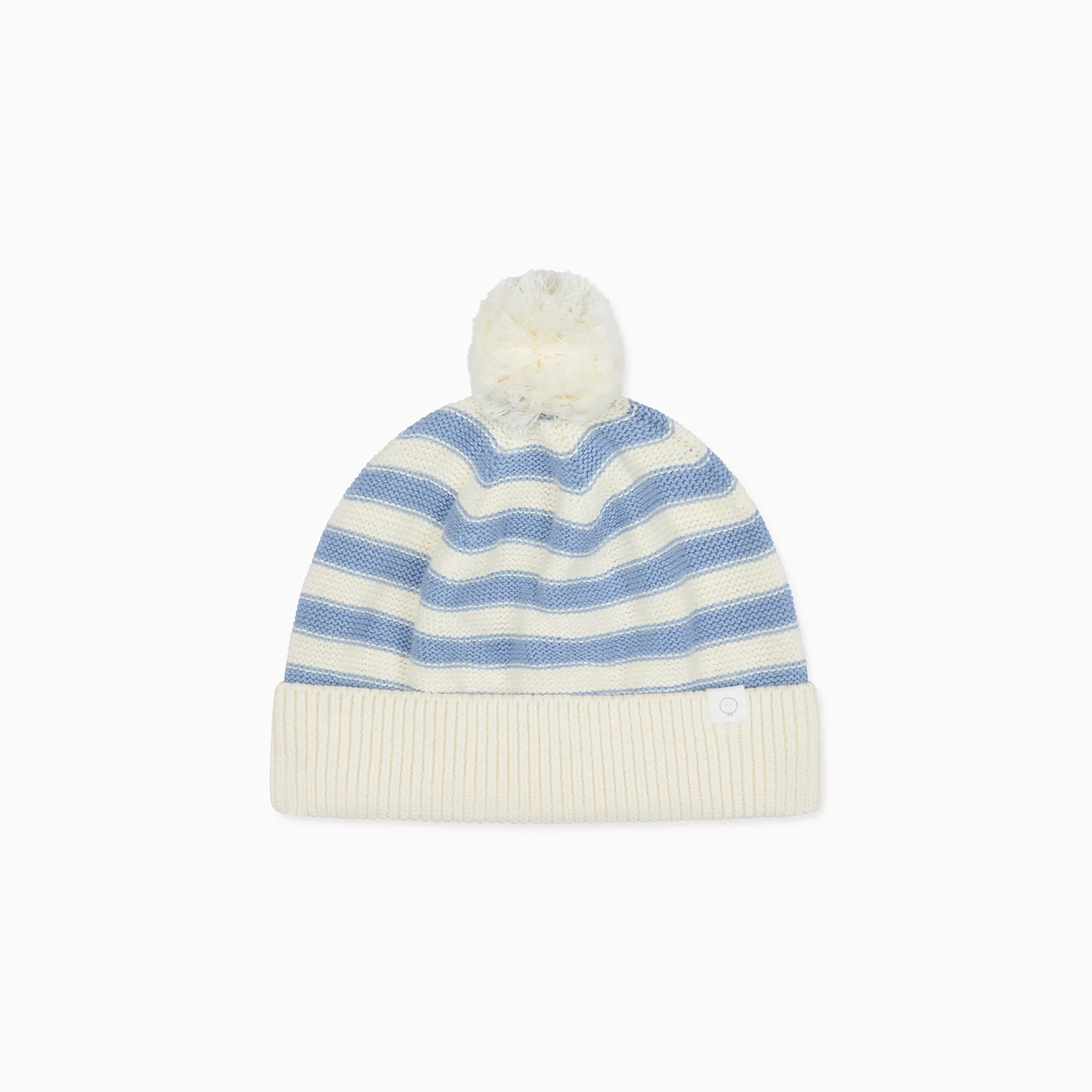 Knitted Striped Beanie - Image 2