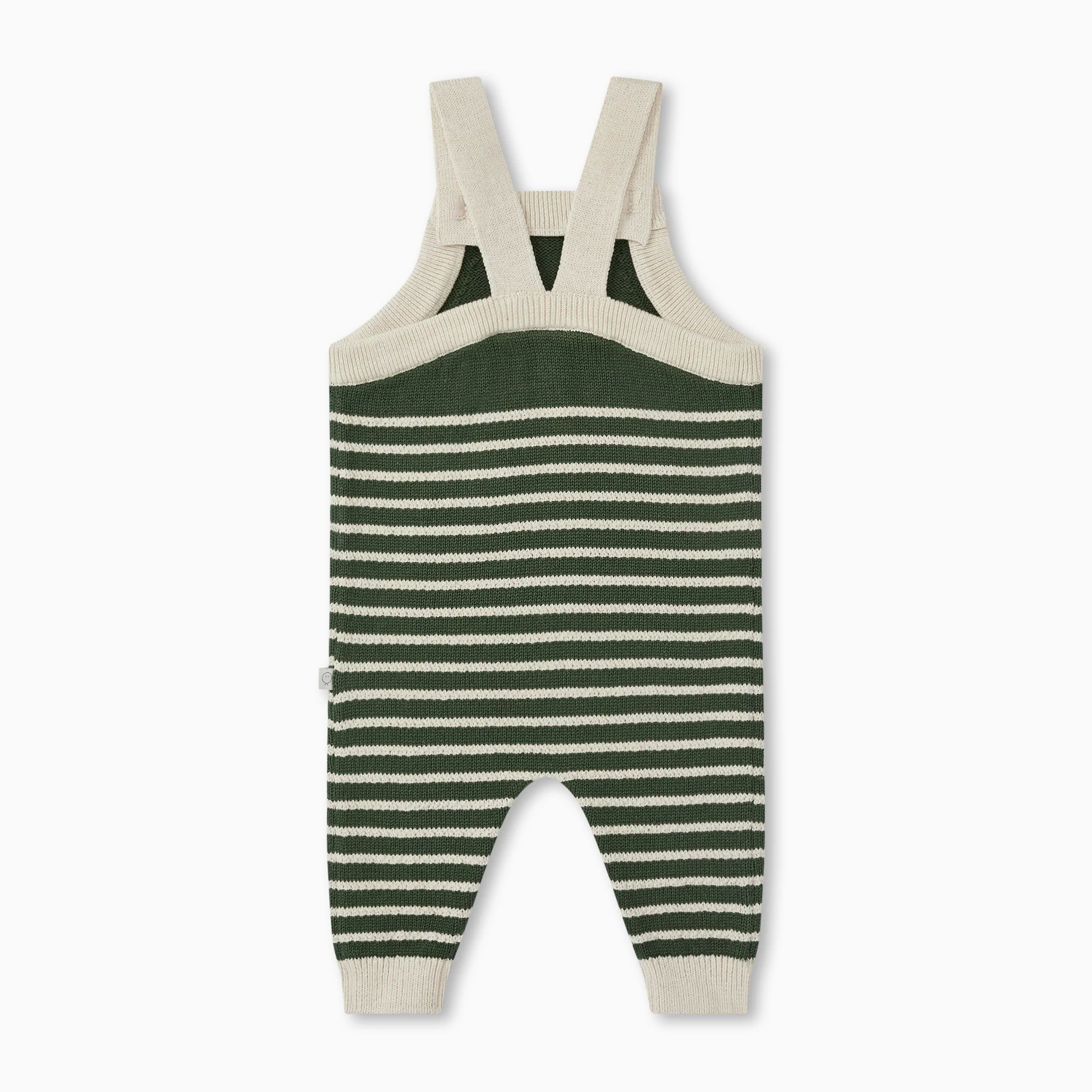 Knitted Striped Dungarees - Image 3