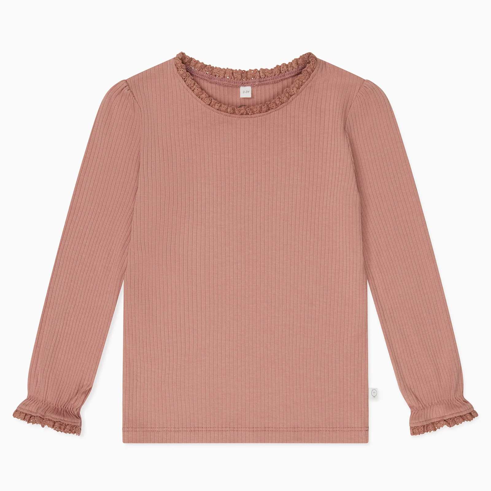 Lace Trim Ribbed Pyjamas - Image 9