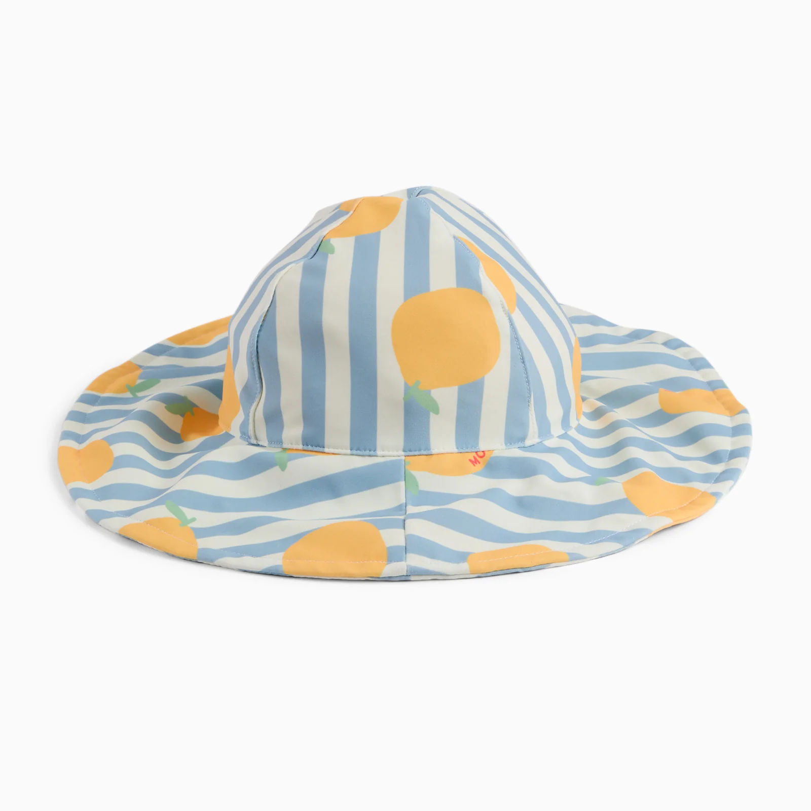 Lemon Stripe Floppy Sun Hat - Image 4