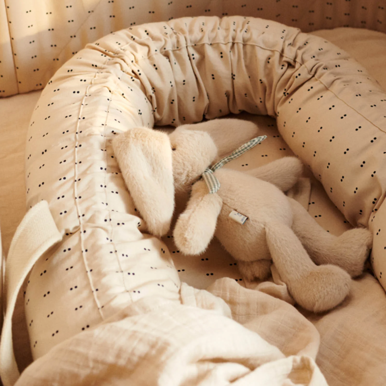 Liewood Basim Rabbit Baby Plush Gift Set - Image 5