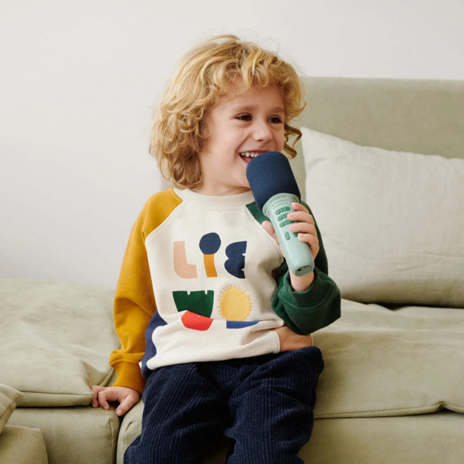 Liewood Beinta Karaoke Microphone - Peppermint