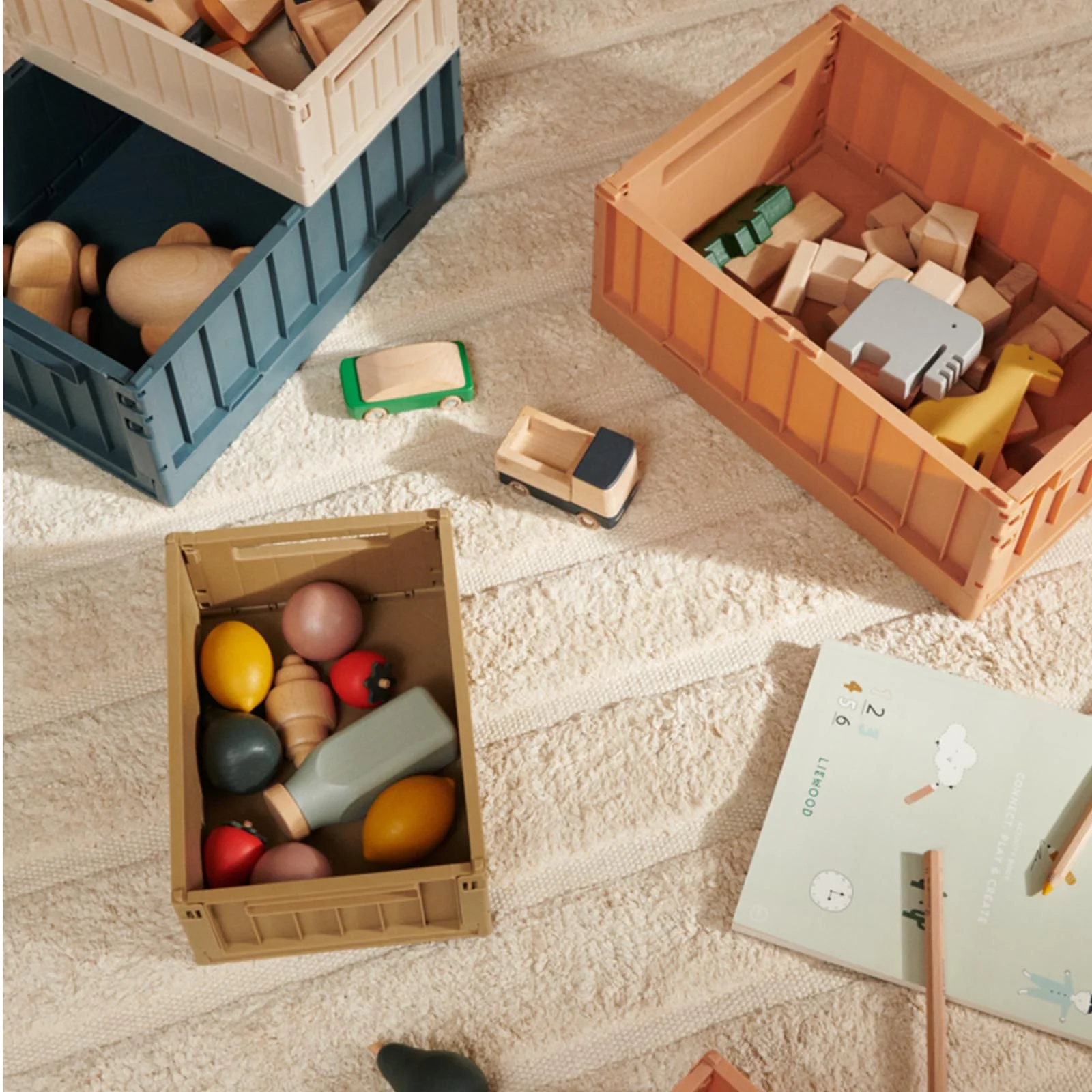 Liewood Weston Storage Box L - Tuscany Rose - Image 5