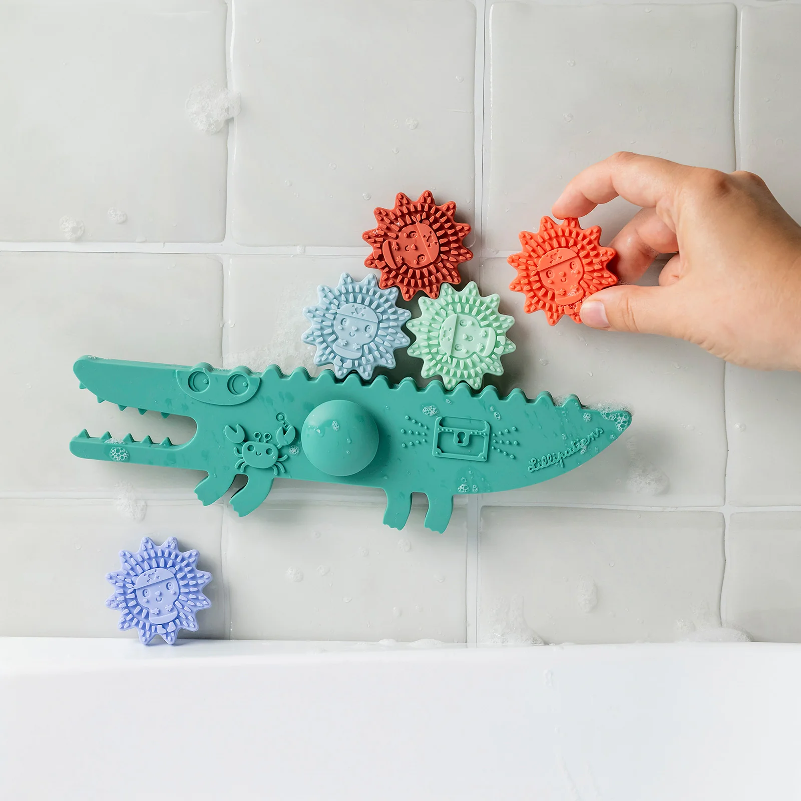Lilliputiens Crocodile Balancing Game