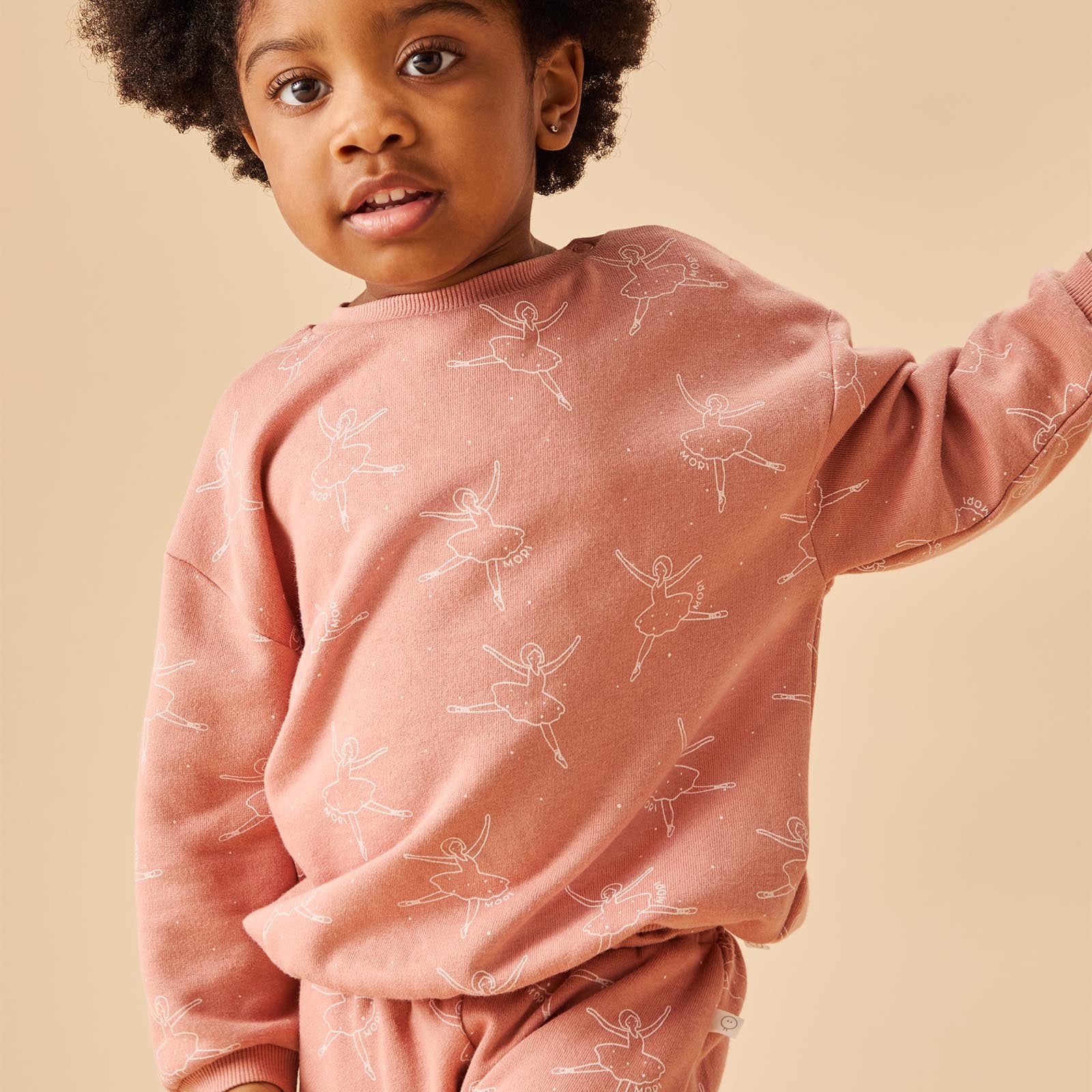 Little Ballerina Oversized Sweatshirt - Image 2