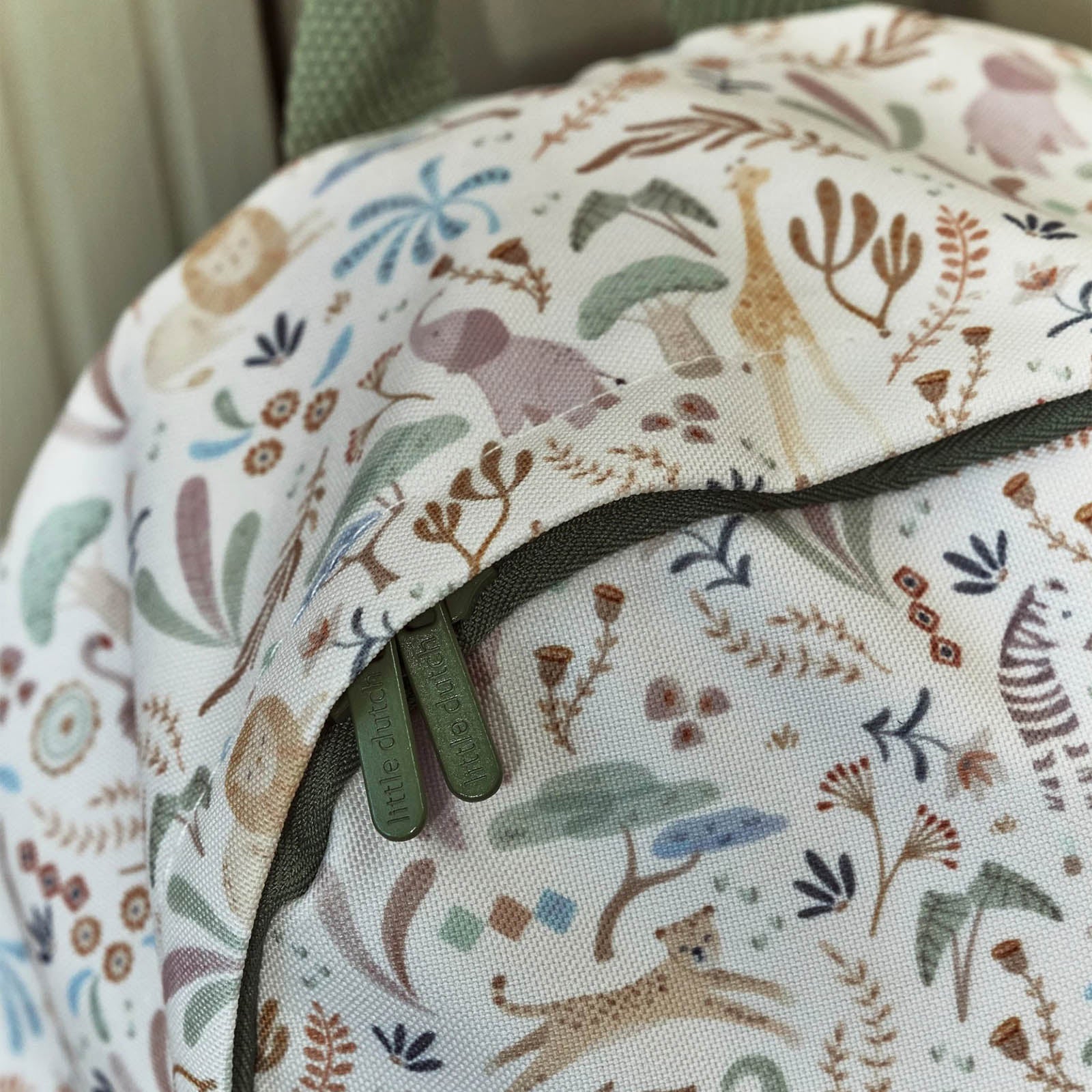 Little Dutch Backpack - Safari Friends - Image 7
