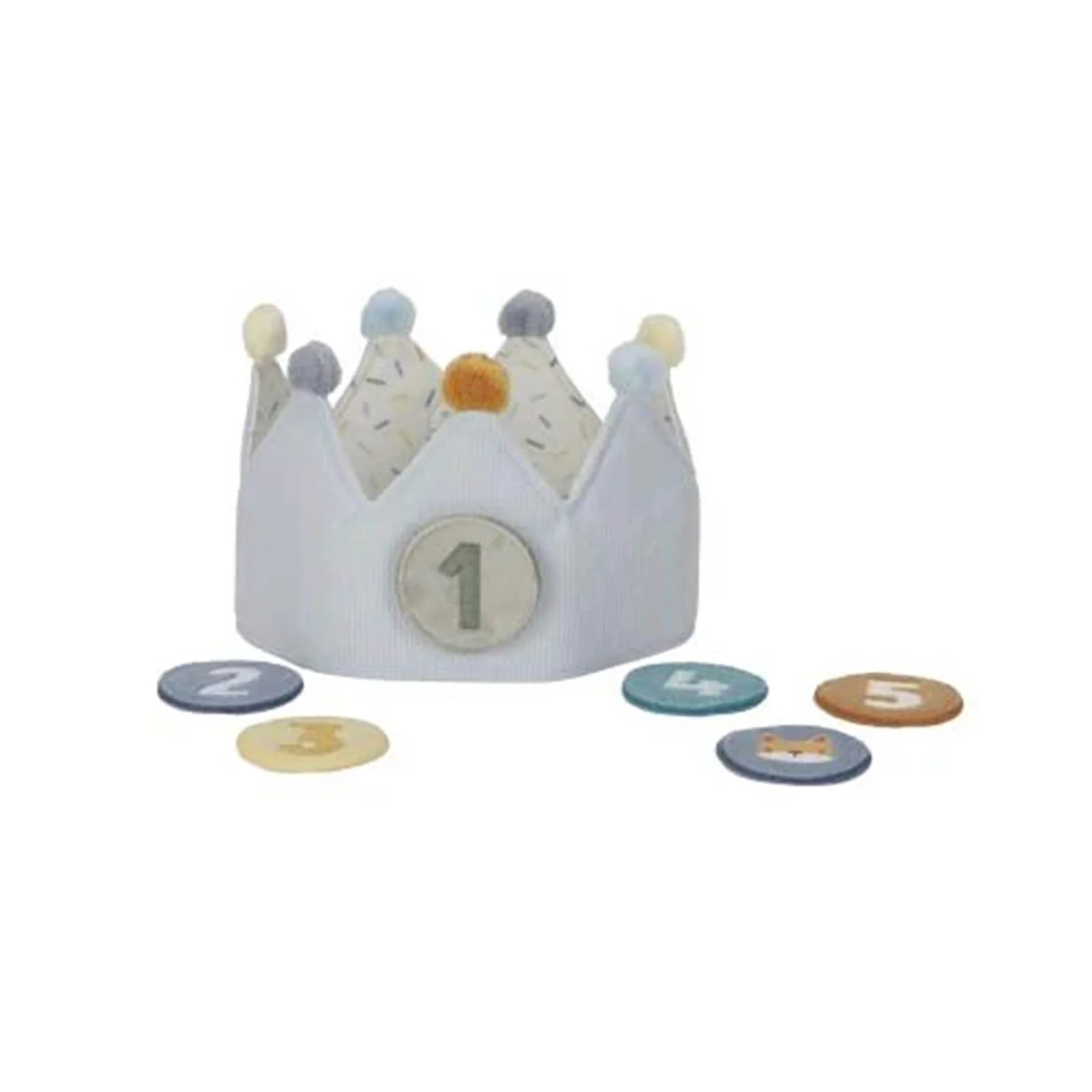 Little Dutch Birthday Crown - Blue - Image 2