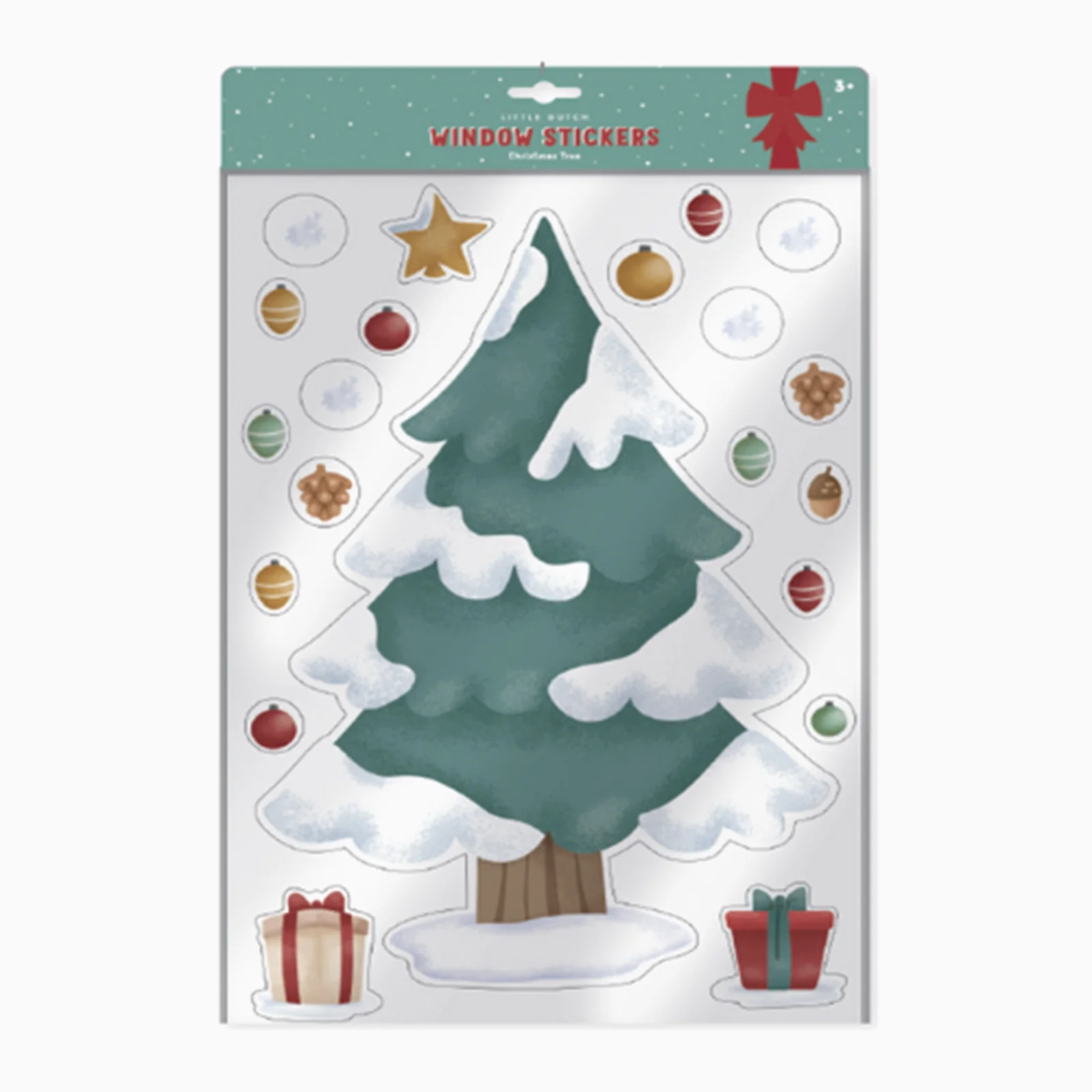 Little Dutch Christmas Tree Window Sticker