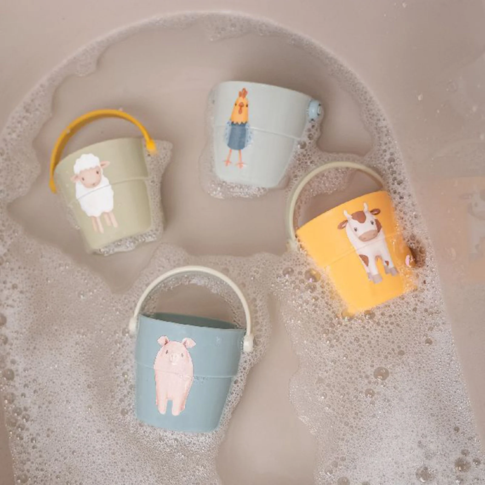 Little Dutch Farm Bath Cups - Image 2