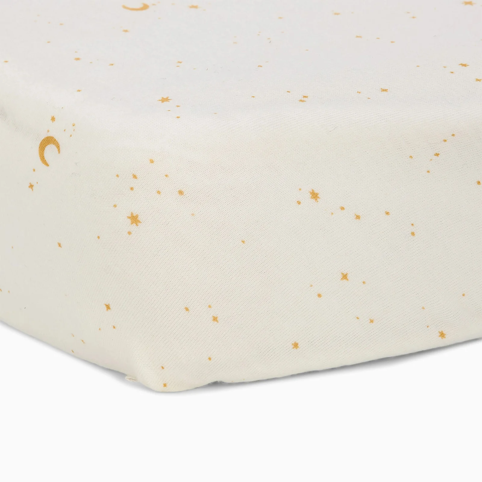 Little Dutch Fitted Bassinet Sheet - Moon & Stars - Image 2