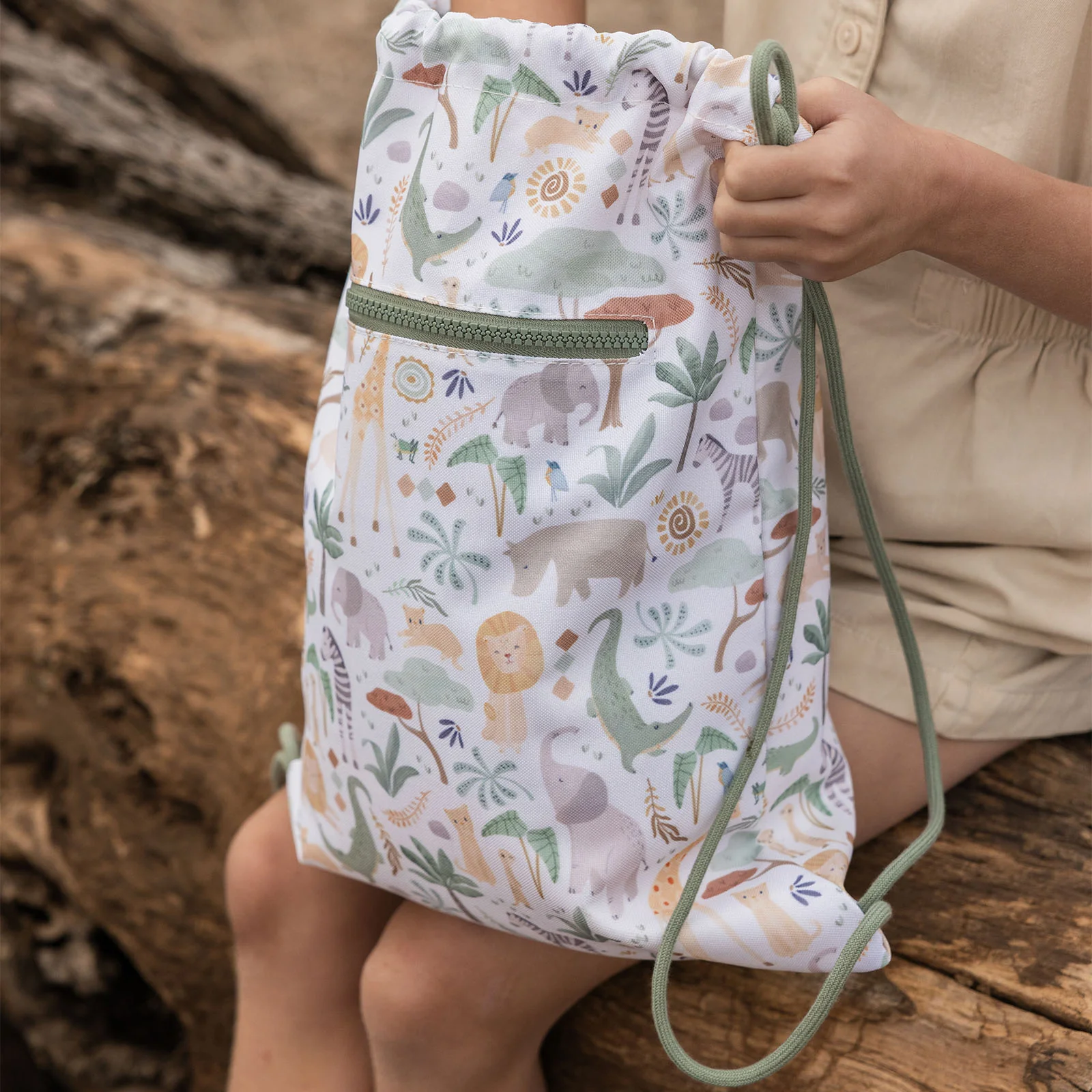Little Dutch Gym Bag - Safari Friends