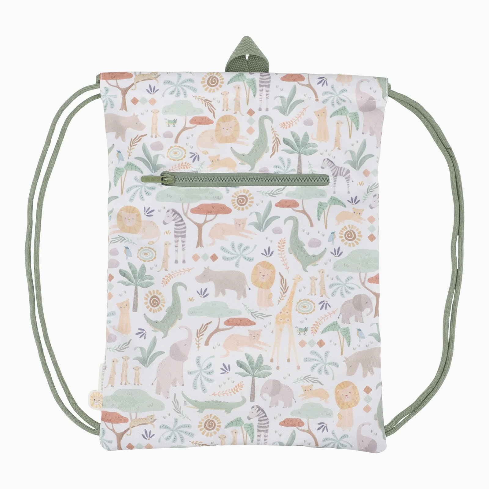 Little Dutch Gym Bag - Safari Friends - Image 2