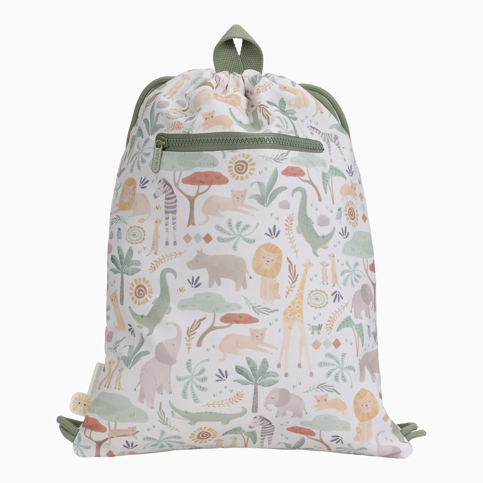 Little Dutch Gym Bag - Safari Friends - Image 3