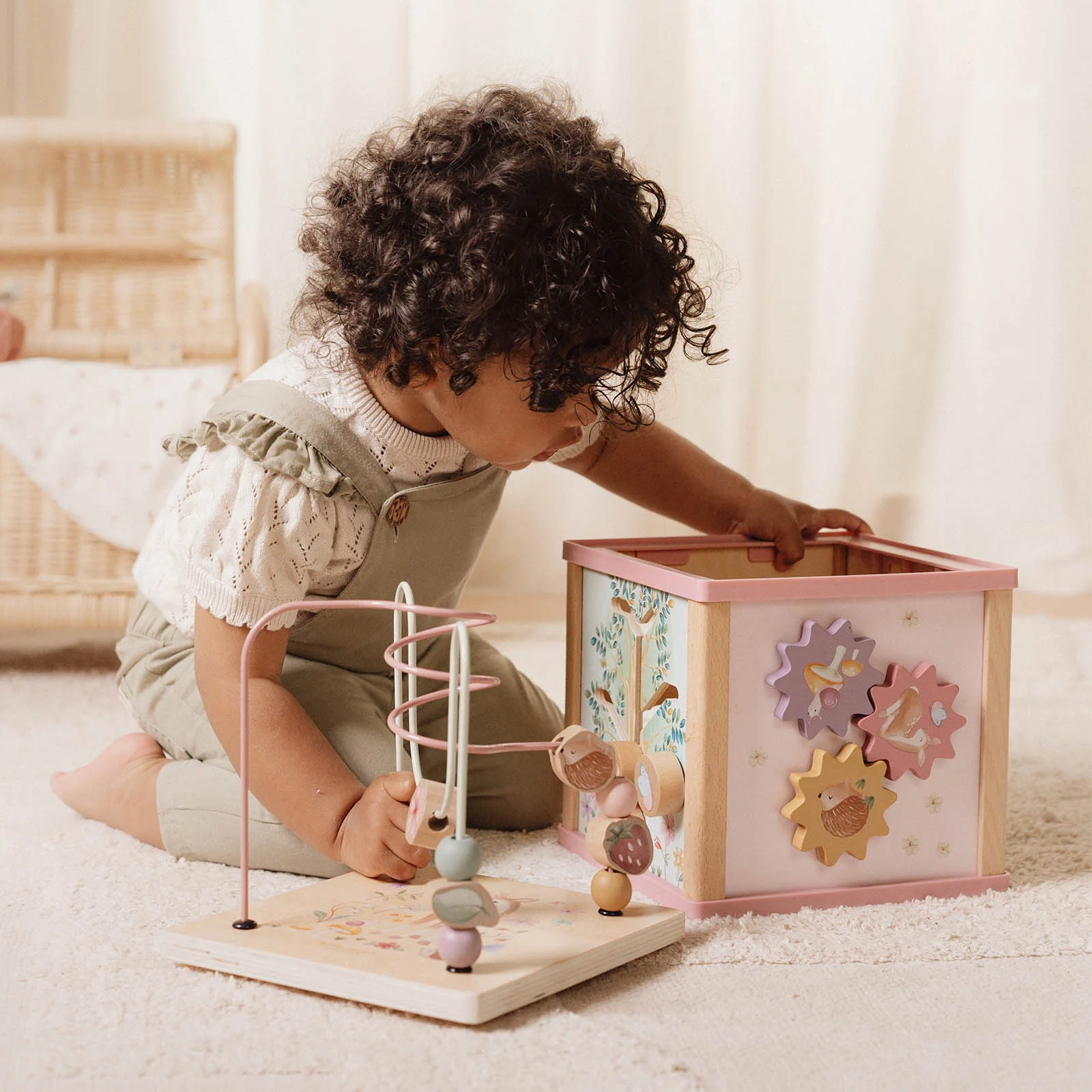Little Dutch Activity Cube - Pink Fairy Garden