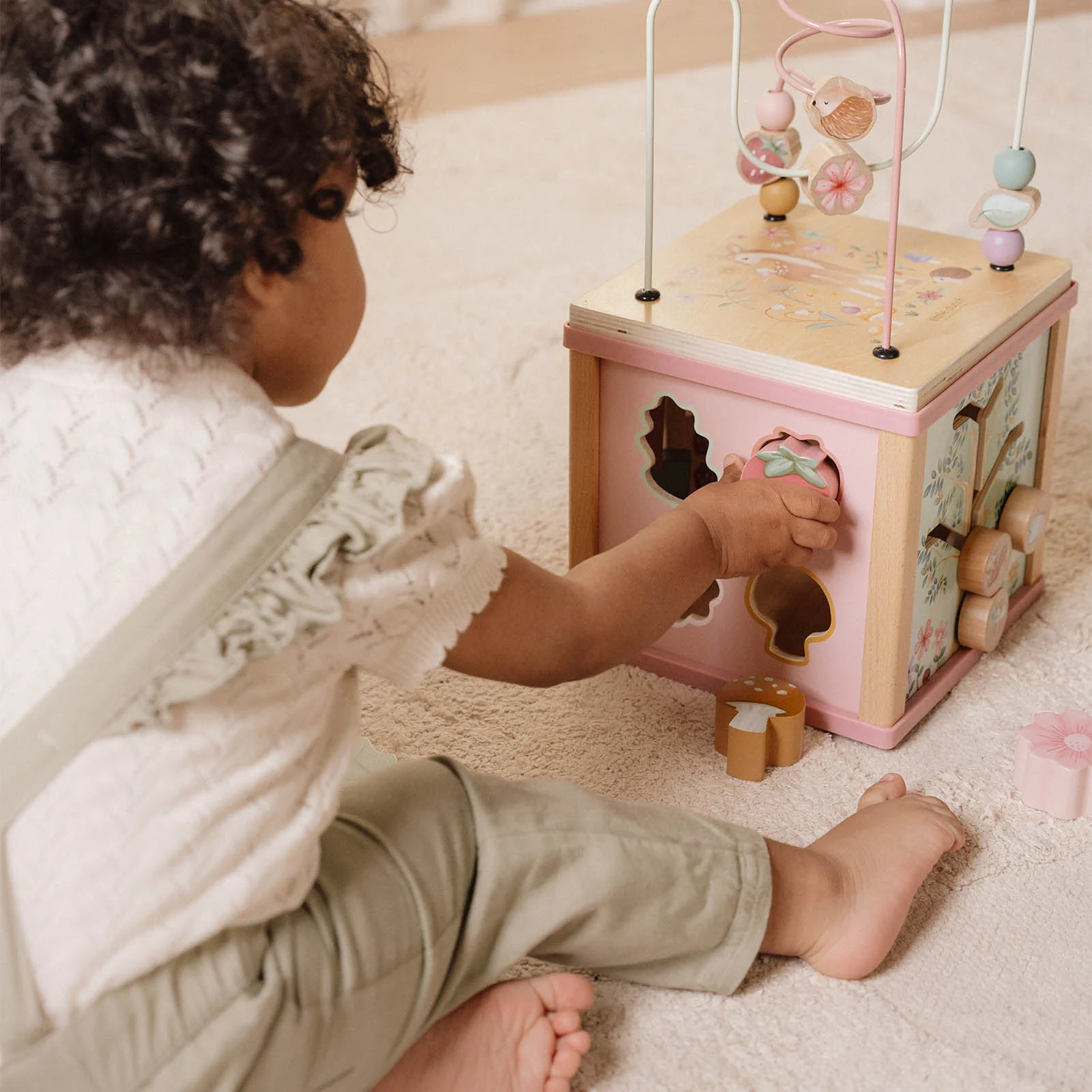 Little Dutch Activity Cube - Pink Fairy Garden - Image 10