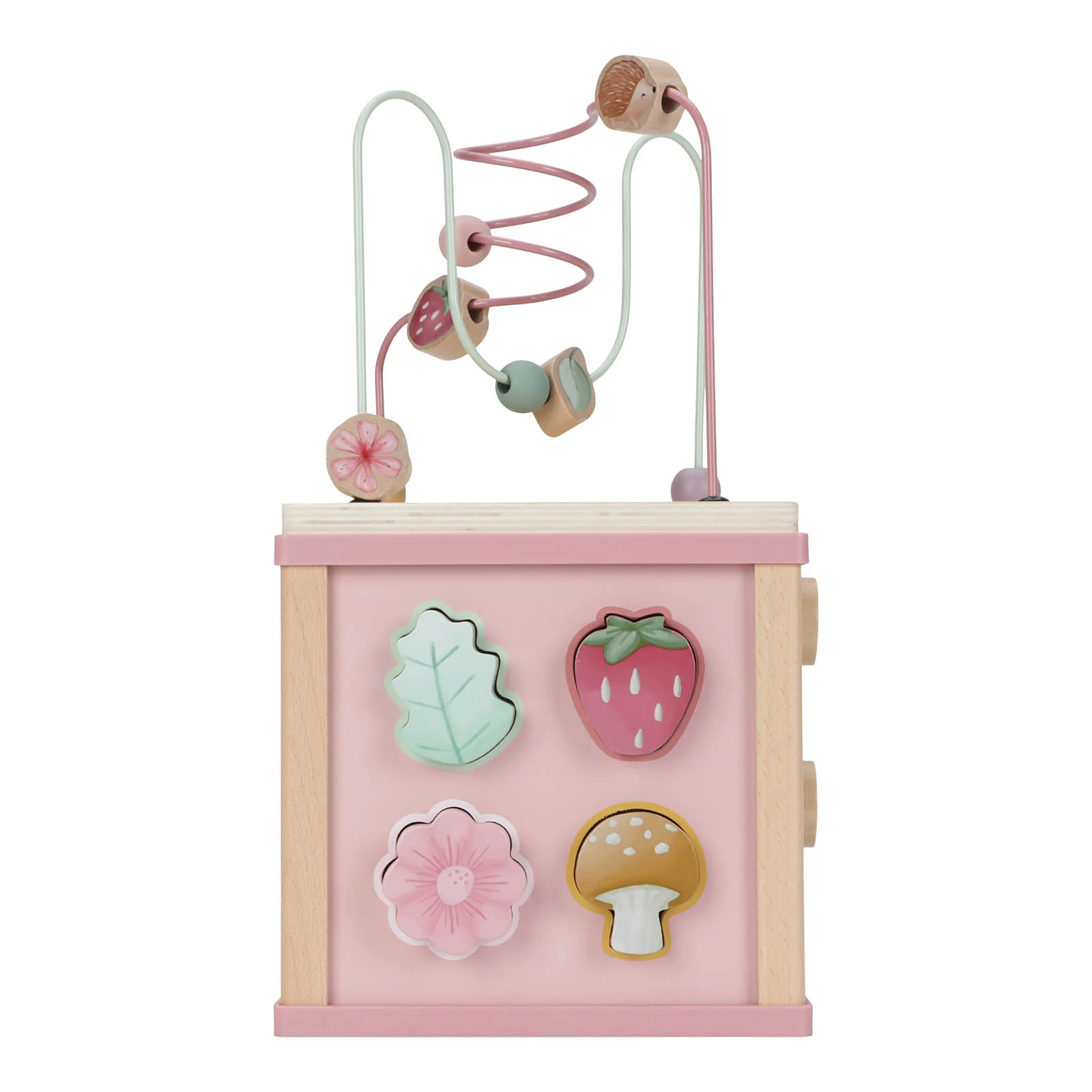 Little Dutch Activity Cube - Pink Fairy Garden - Image 2