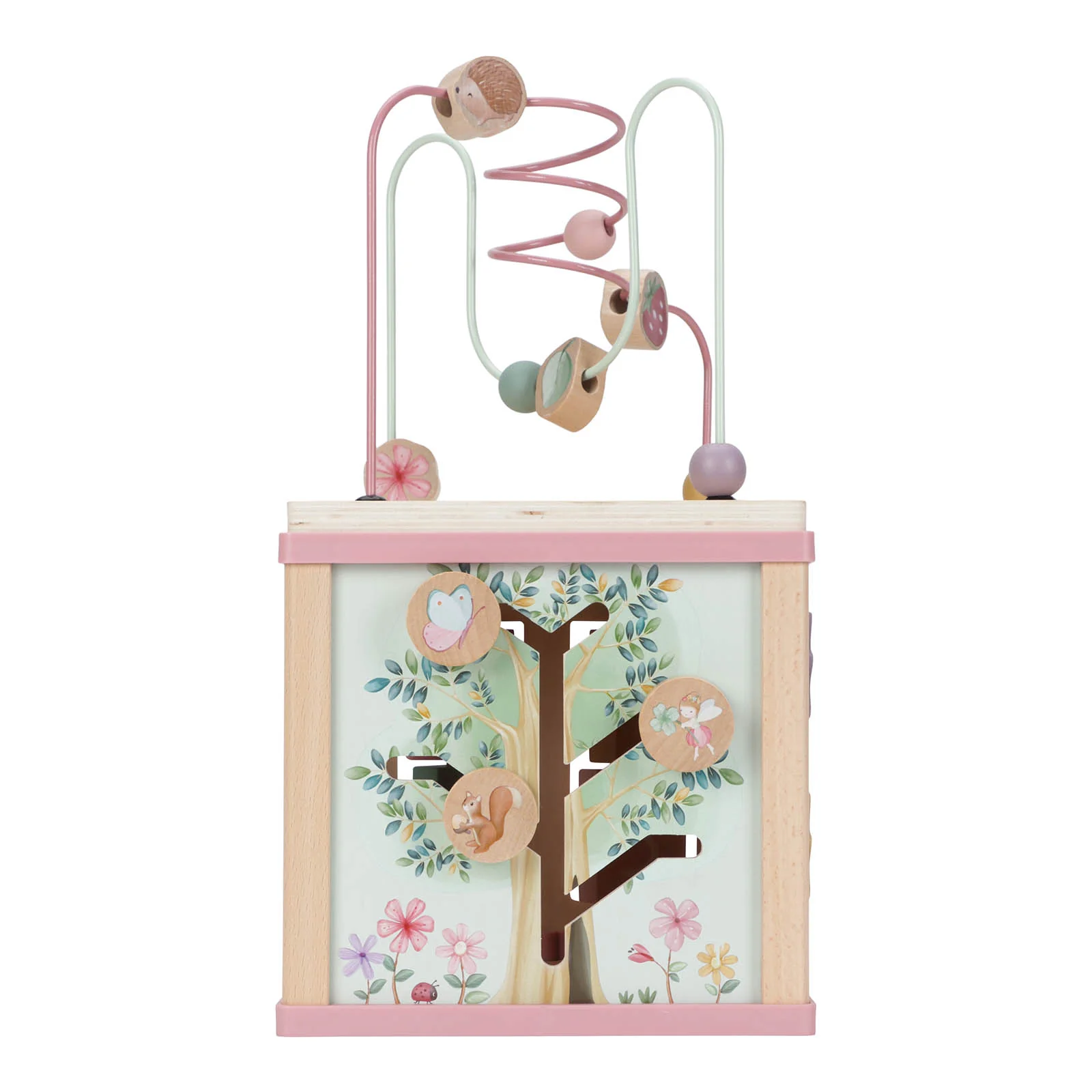 Little Dutch Activity Cube - Pink Fairy Garden - Image 3