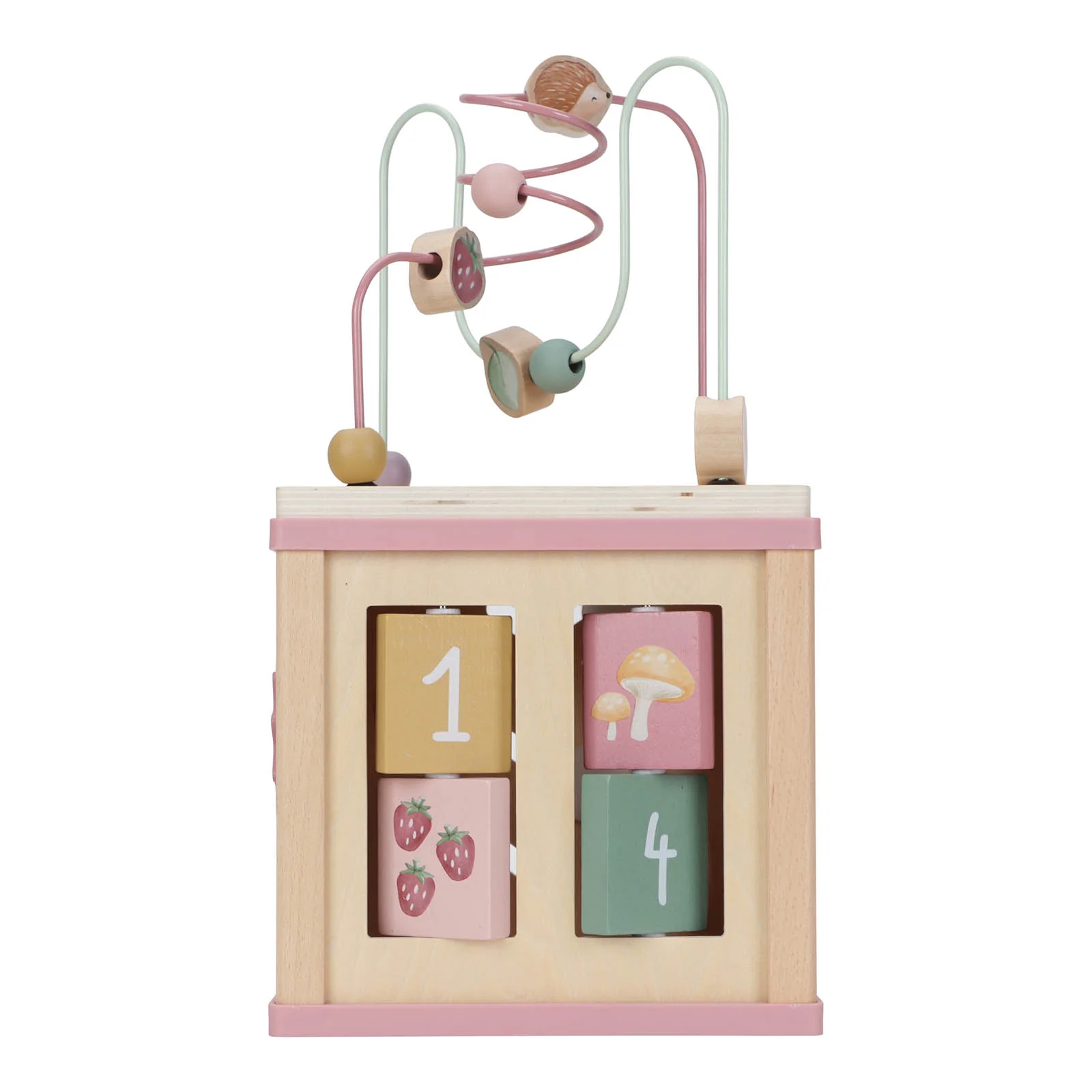 Little Dutch Activity Cube - Pink Fairy Garden - Image 4