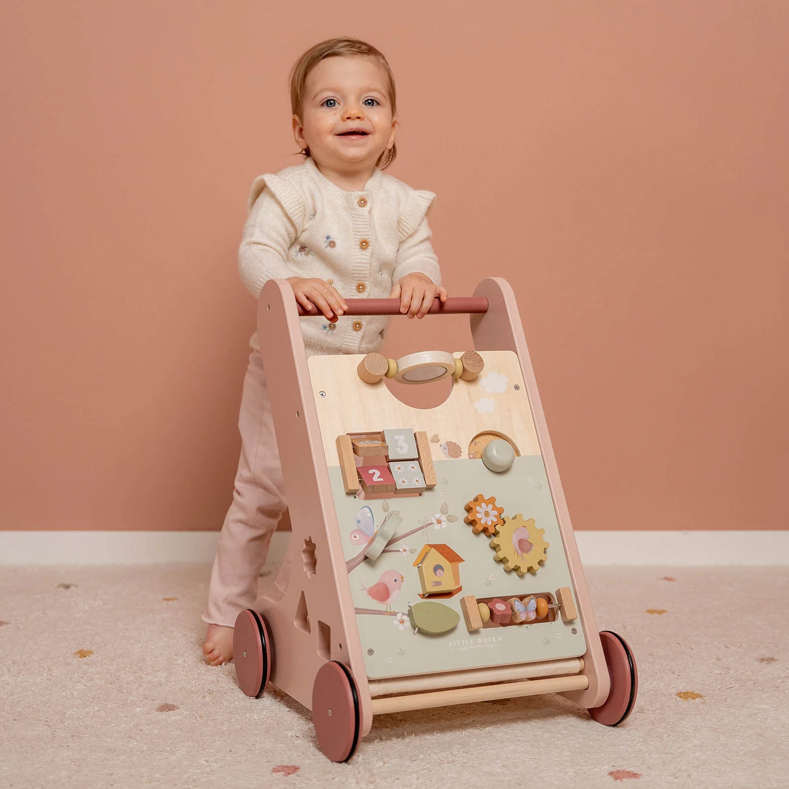 Little Dutch Activity Walker - Pink