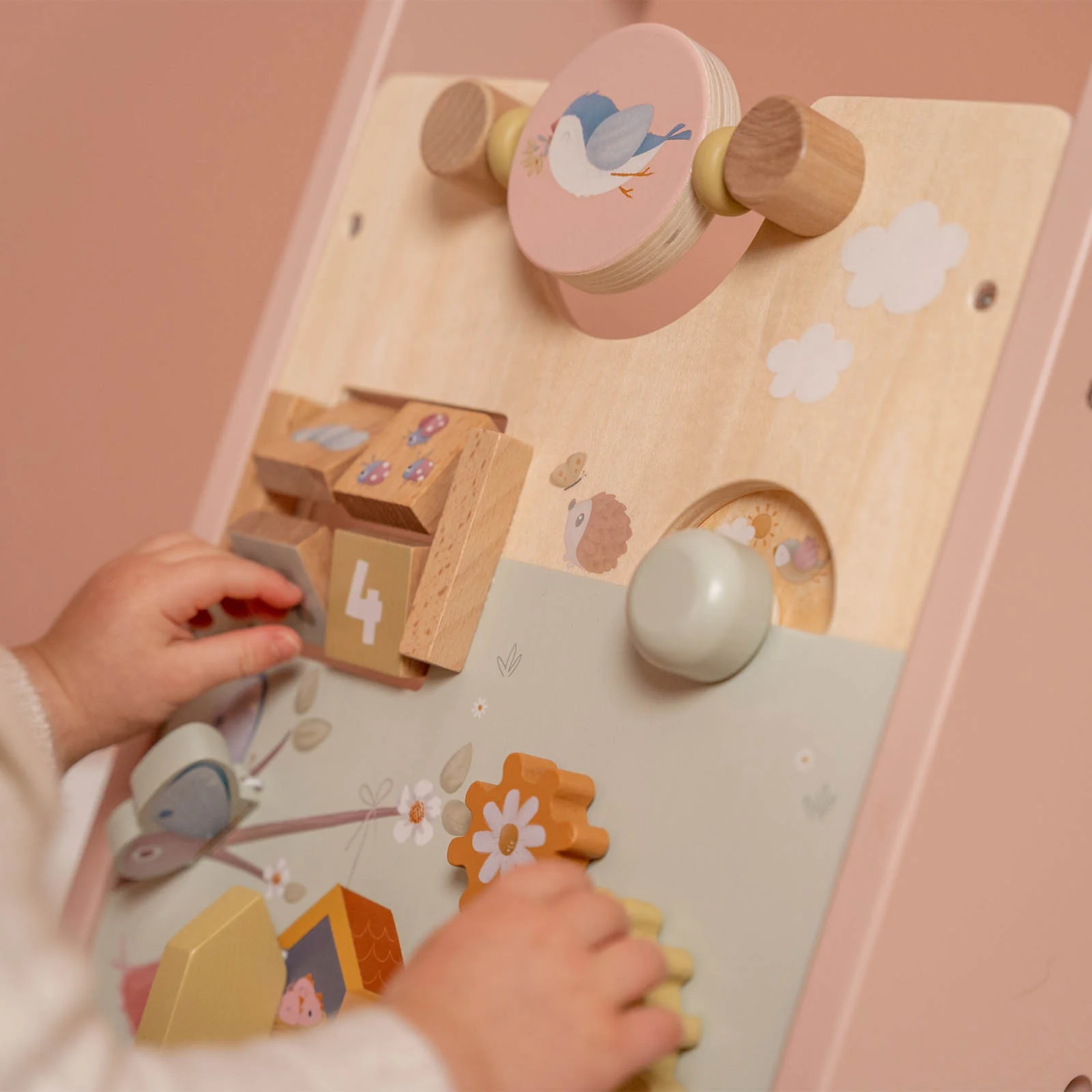 Little Dutch Activity Walker - Pink - Image 3