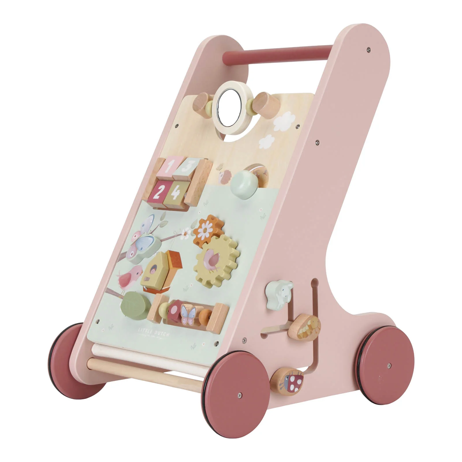Little Dutch Activity Walker - Pink - Image 5