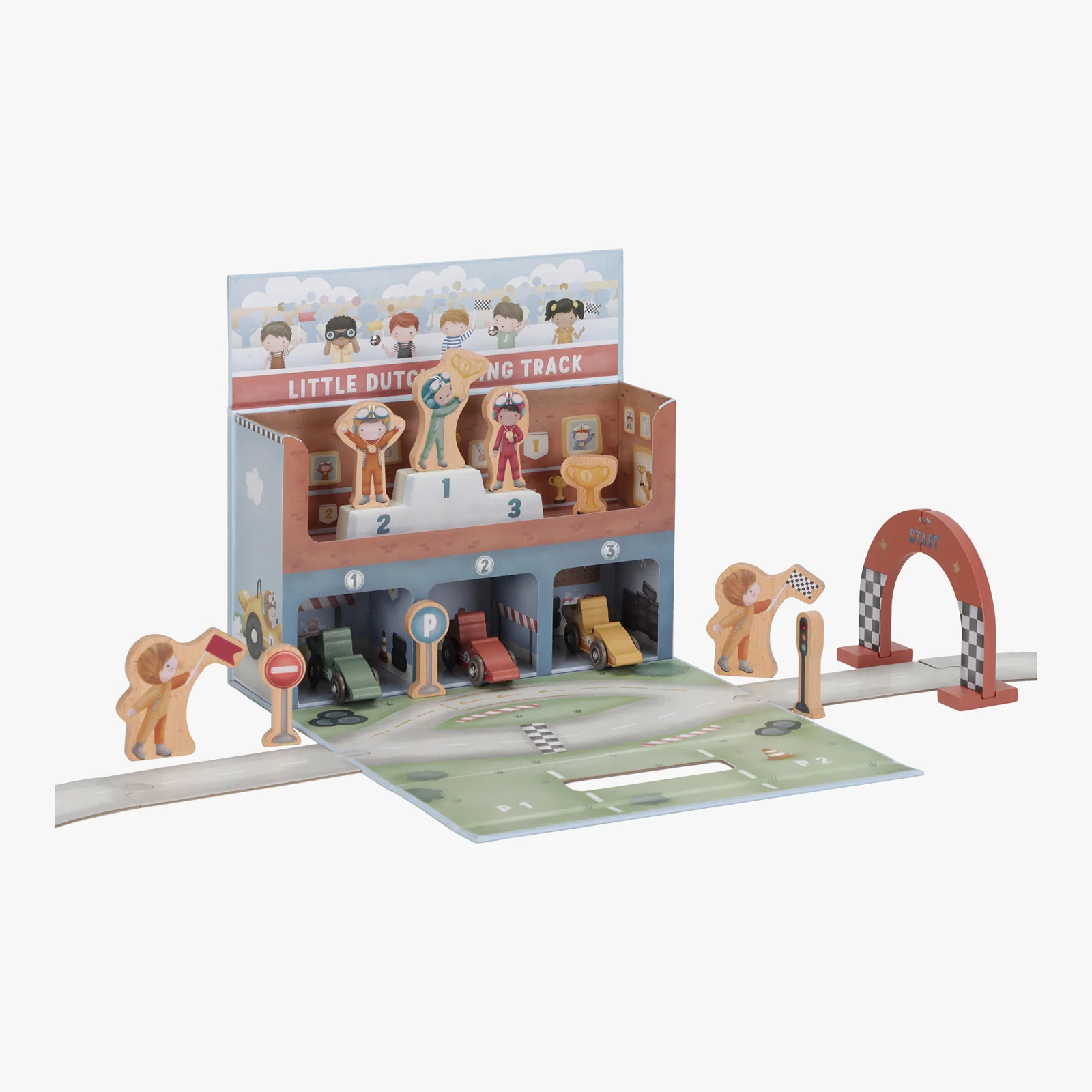 Little Dutch Play Case & Racetrack - Image 7