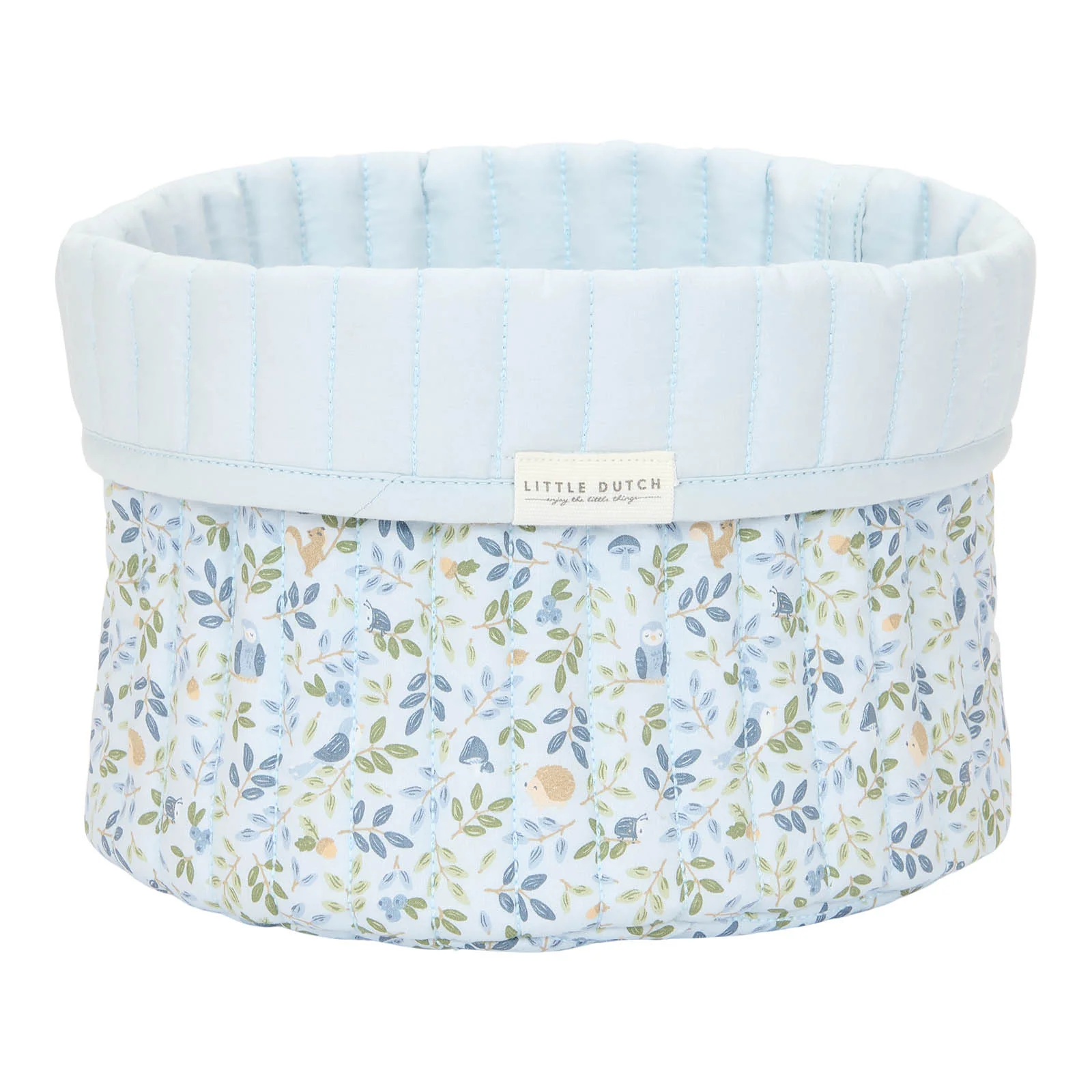 Little Dutch Reversible Quilted Storage Basket - Image 4